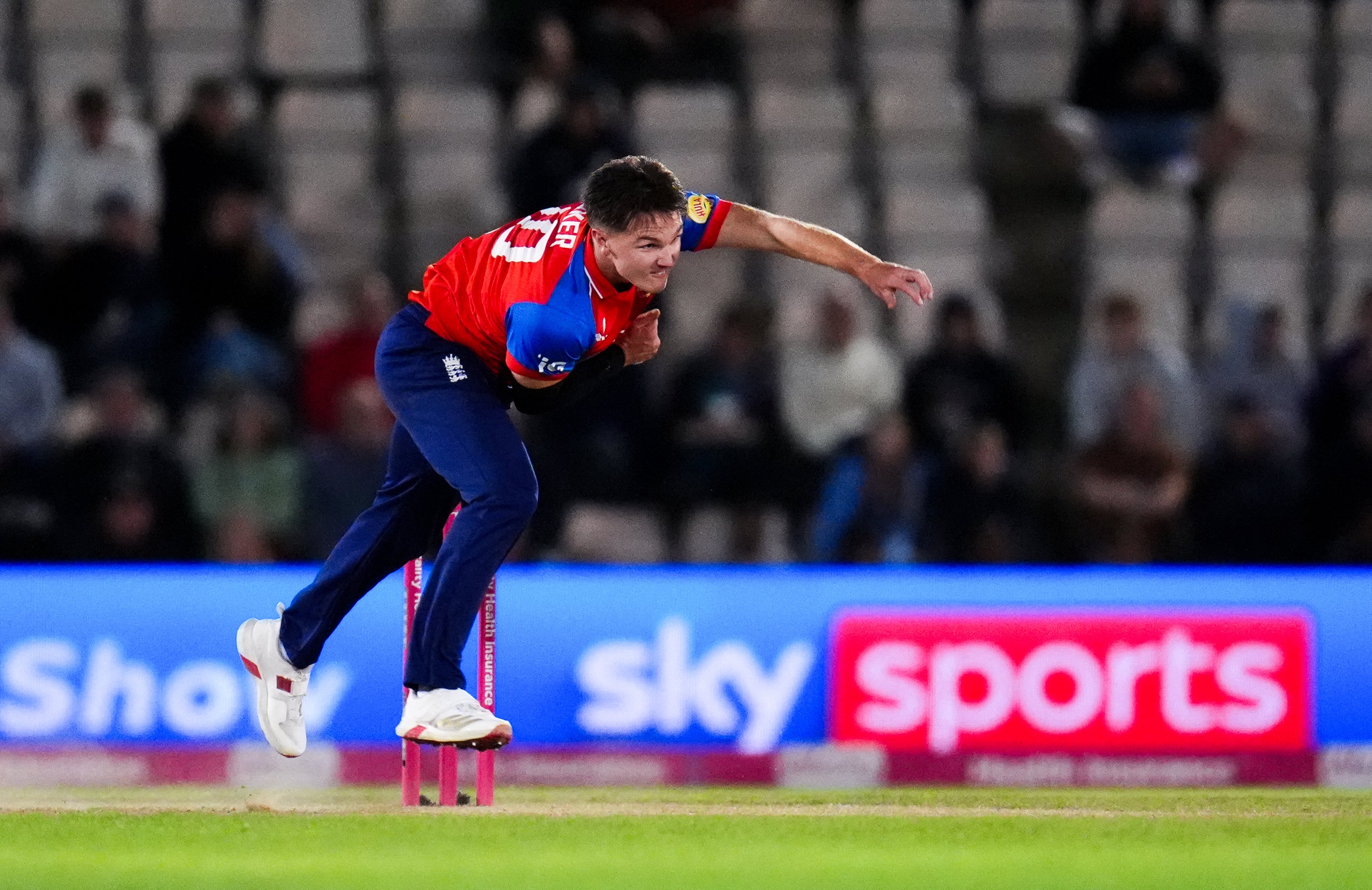 England bowler Sonny Baker helped dismiss Sri Lanka for 135 (John Walton/PA)