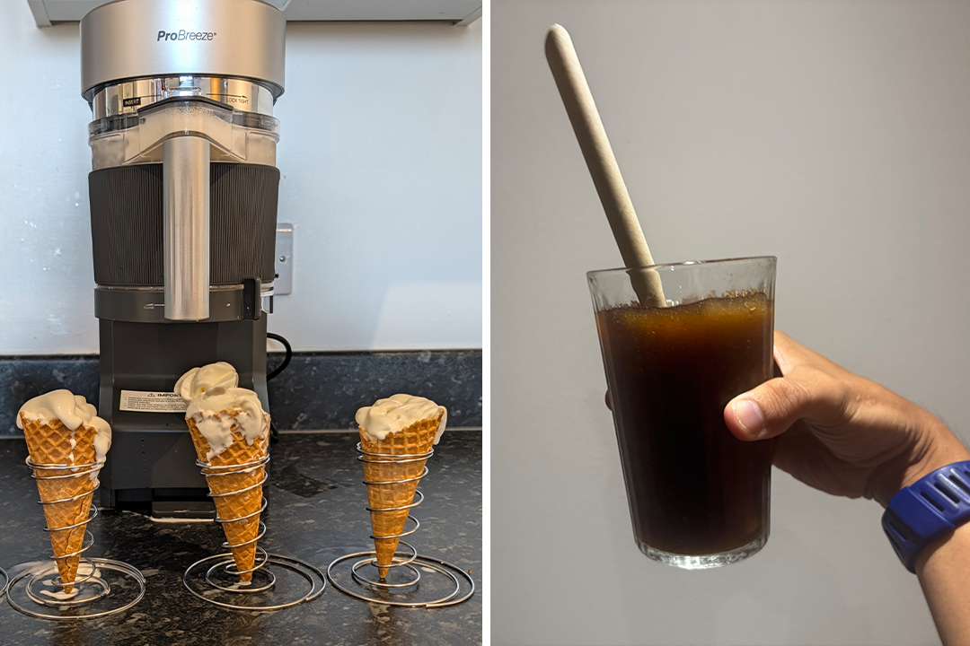 I used the easyfreezy to made a range of sweet treats (Alex Lee/The Independent)