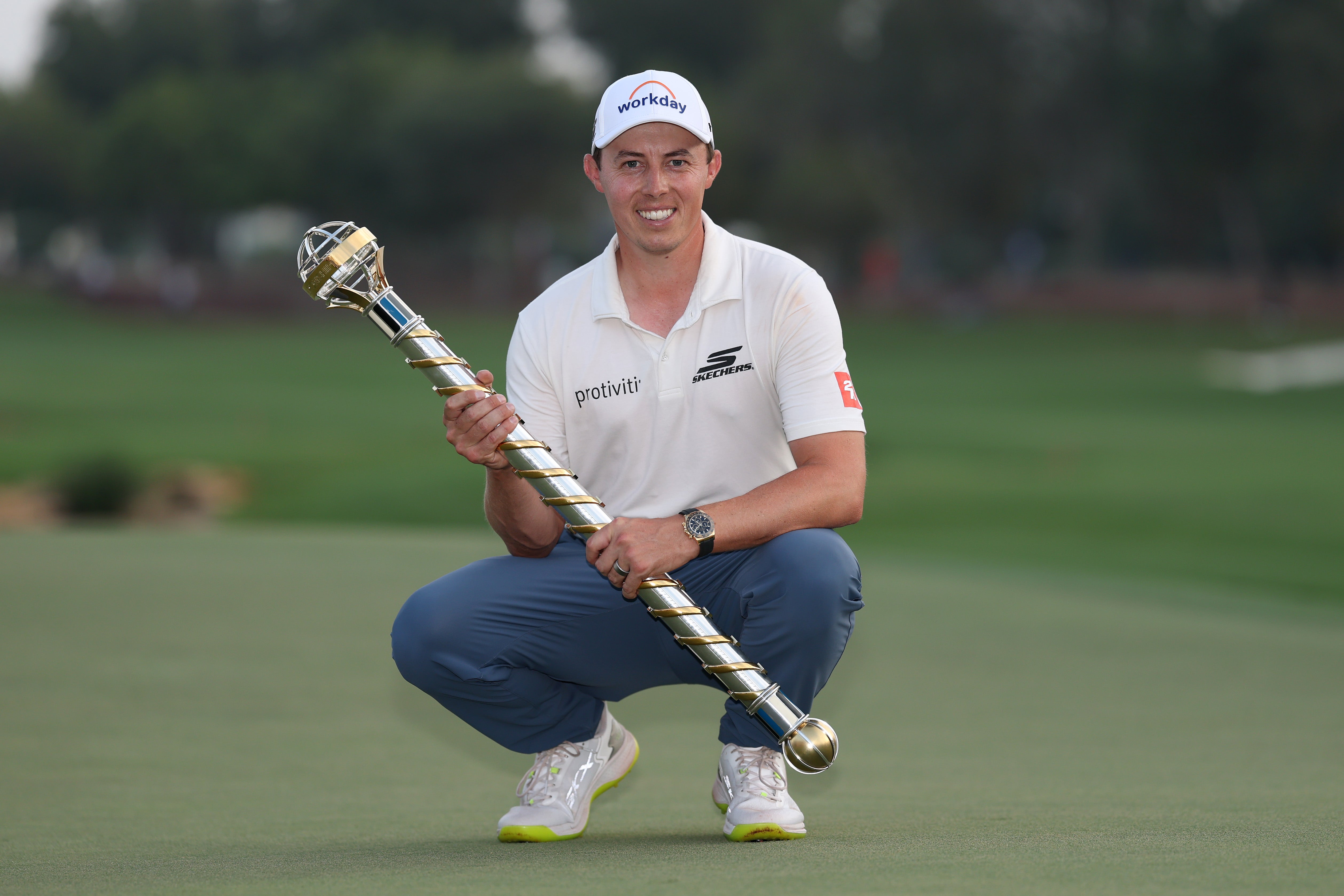 Fitzpatrick has won the DP World Tour Championship in Dubai on three occasions