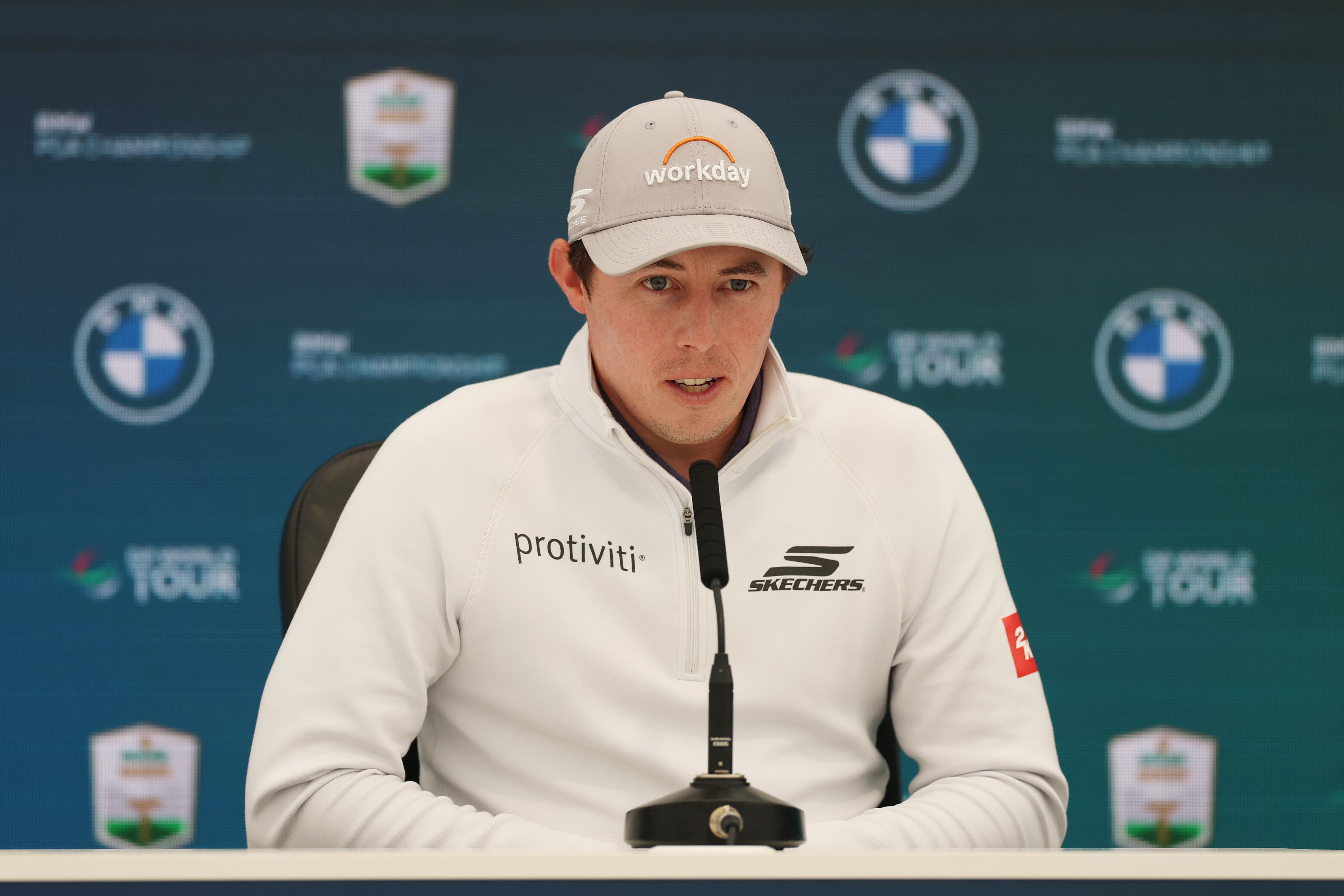 Matt Fitzpatrick has suggested he wouldn’t be comfortable going to the Middle East to play golf at the moment
