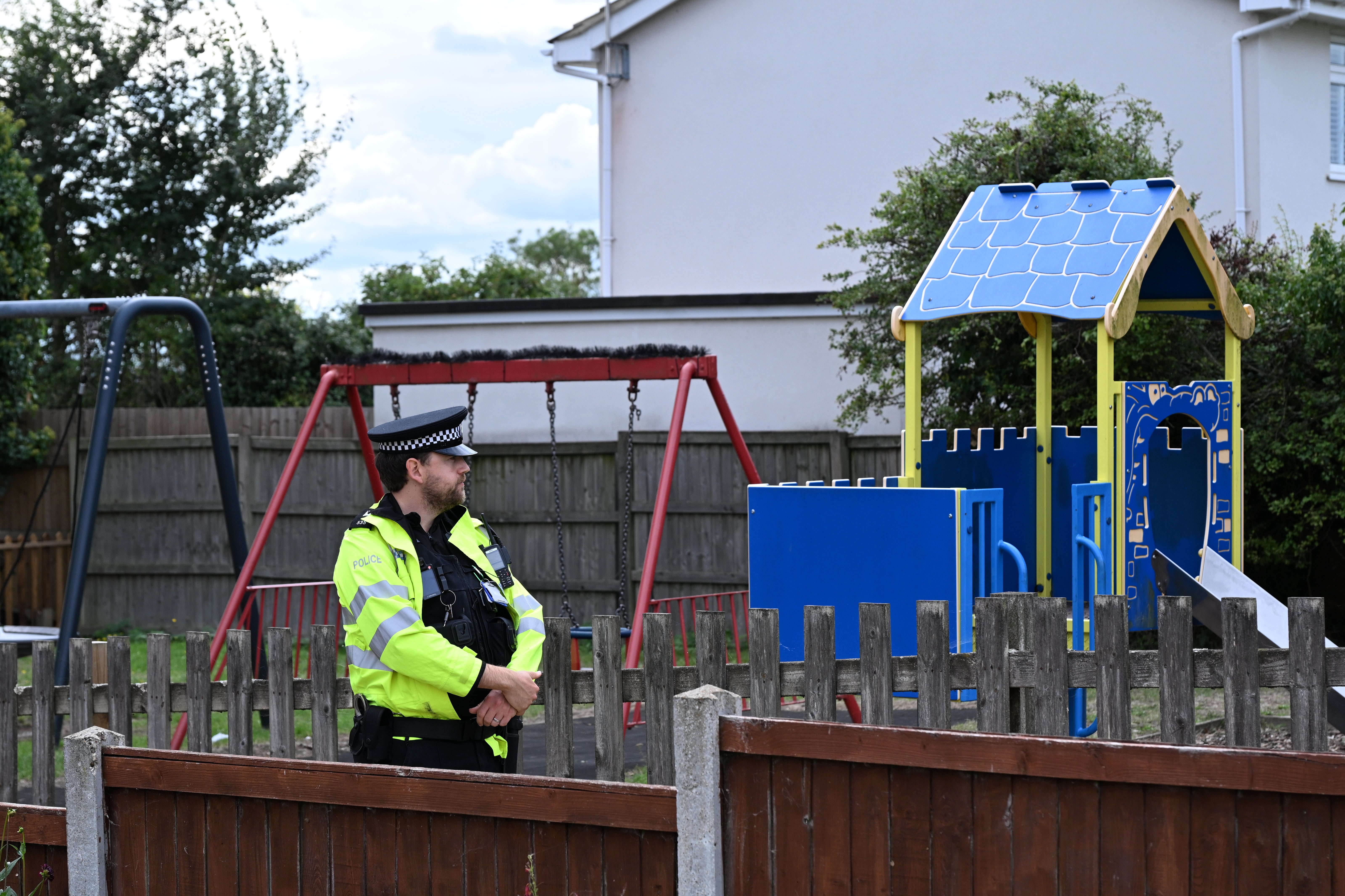 Noah Woods went missing after he became separated from a relative near a playground at Merriam Close