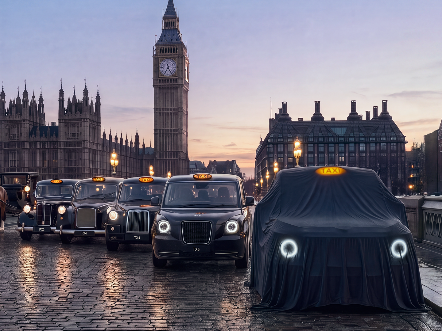 Geely-owned LEVC has been producing the TX5 since 2018, with the new model due next year (LEVC)