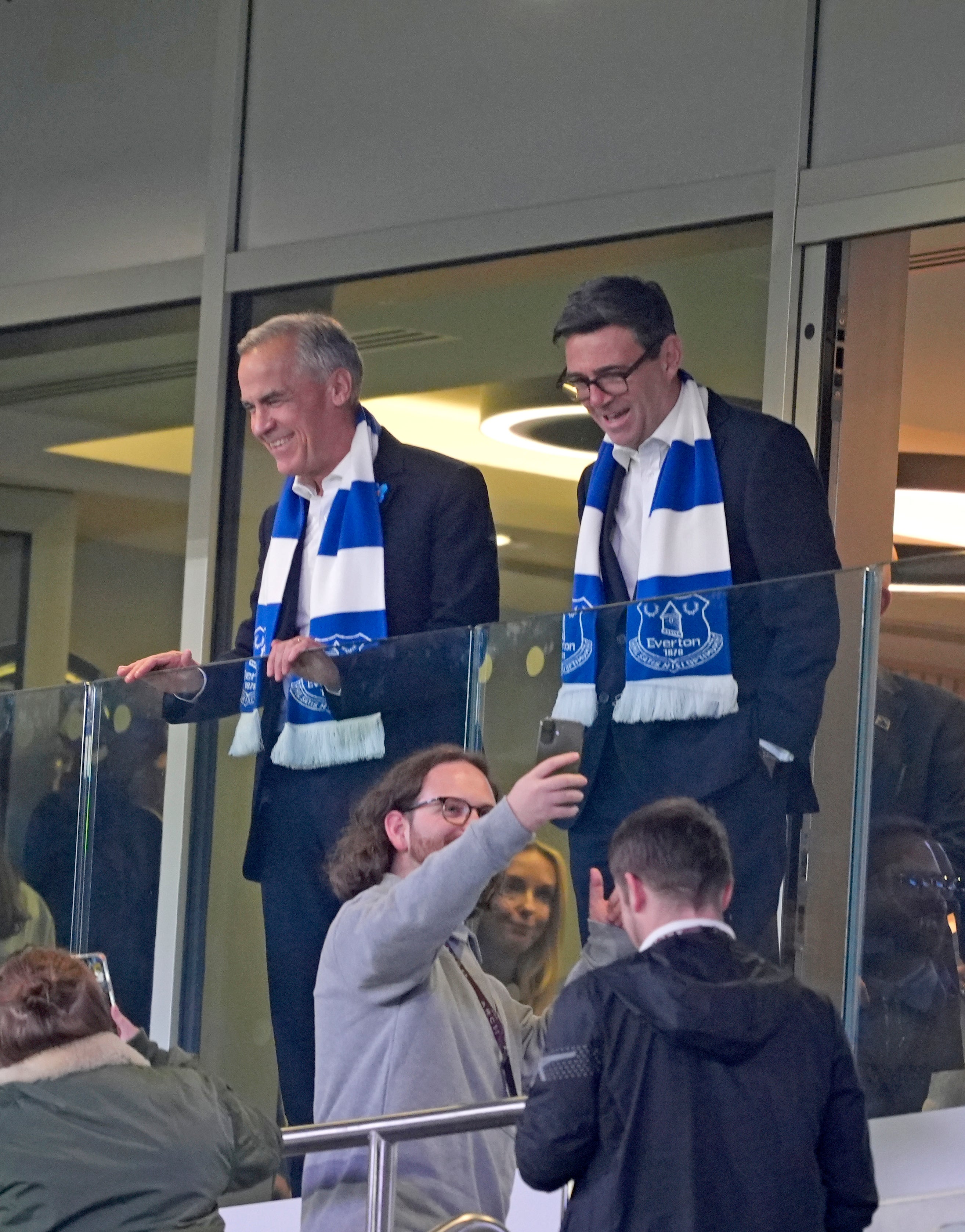 Burnham became prime minister in July, and in his first call with Carney two days later promised to ‘roll out the blue carpet,’ a reference to Everton's blue kit