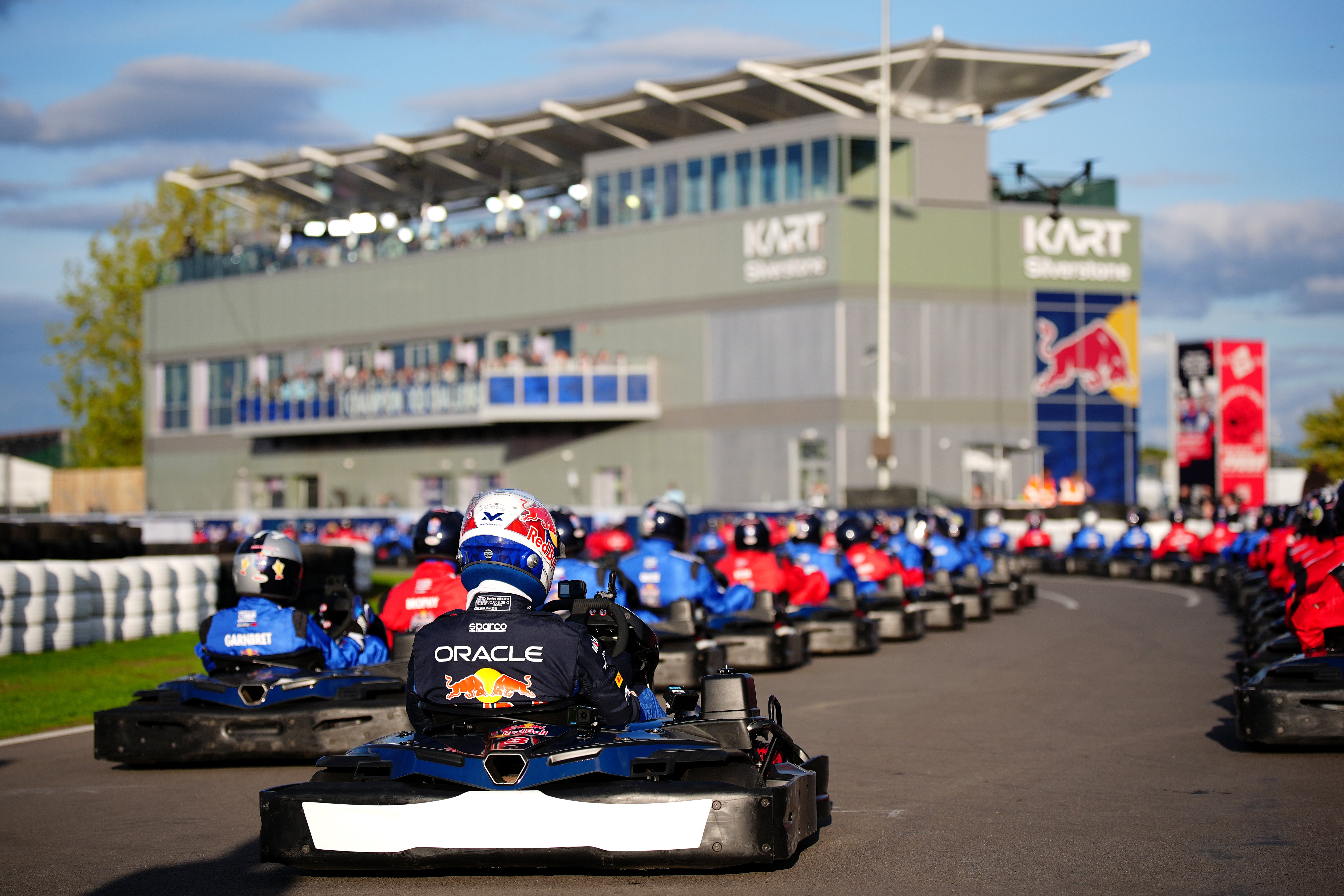 Max Verstappen started at the back of the field for the challenge (Bradley Collyer/PA) (PA Wire)
