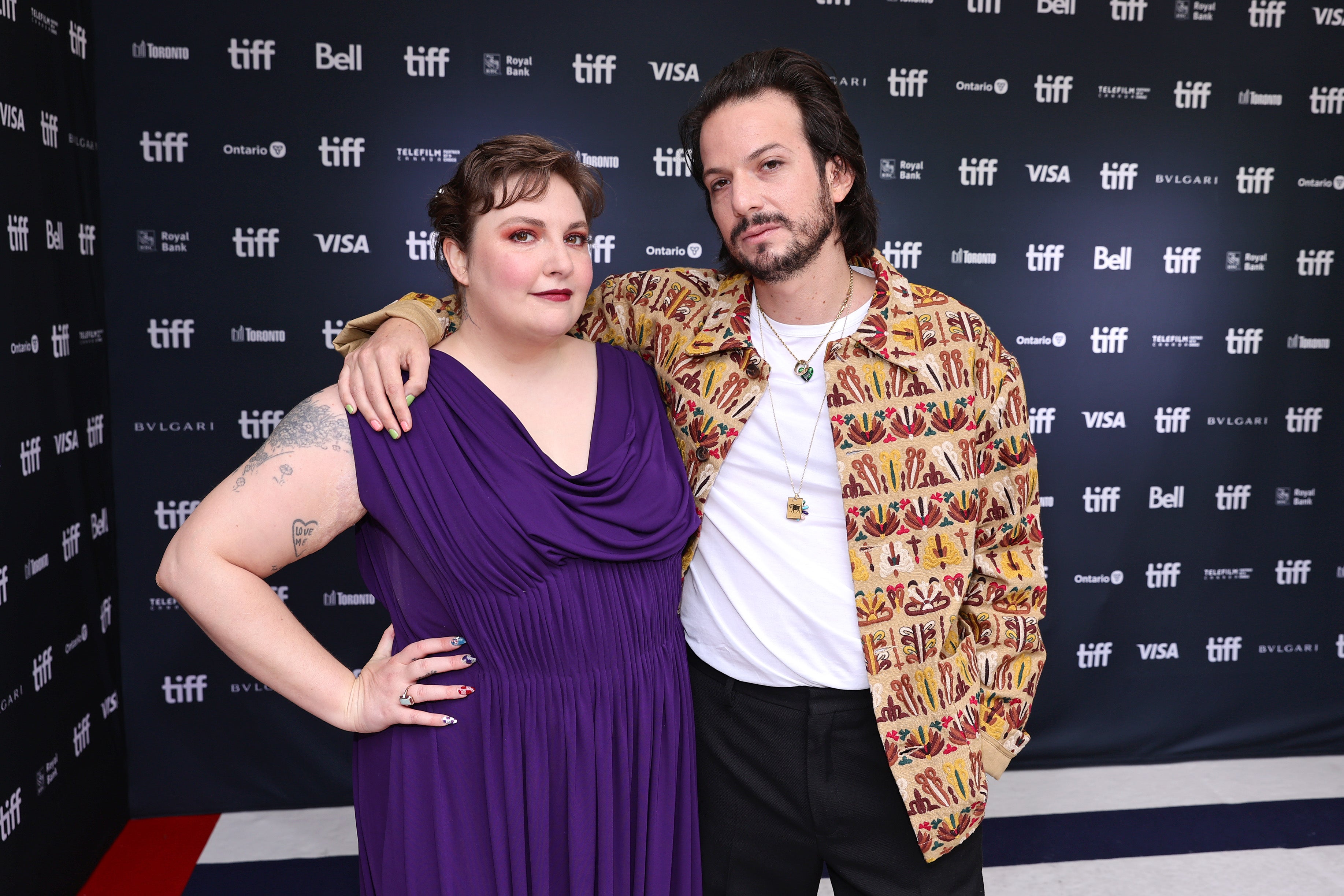 Lena Dunham with husband Luis Felber (Getty Images)