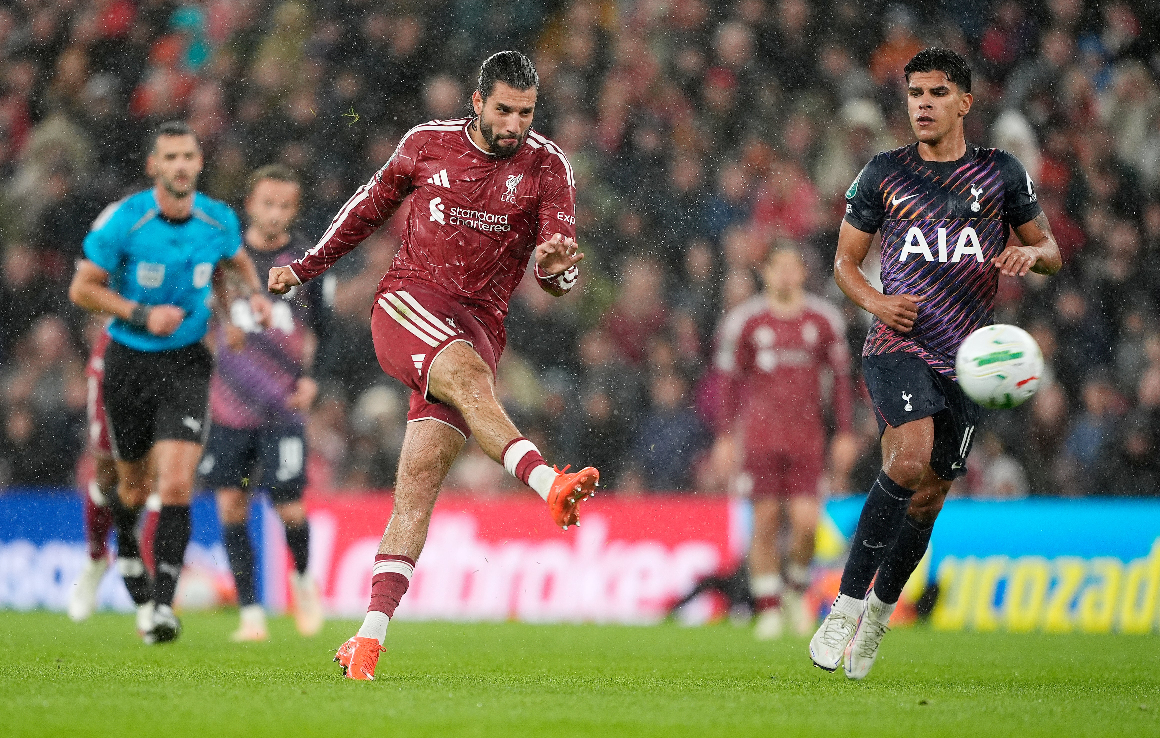 Dominik Szoboszlai scored a thunderbolt against Spurs