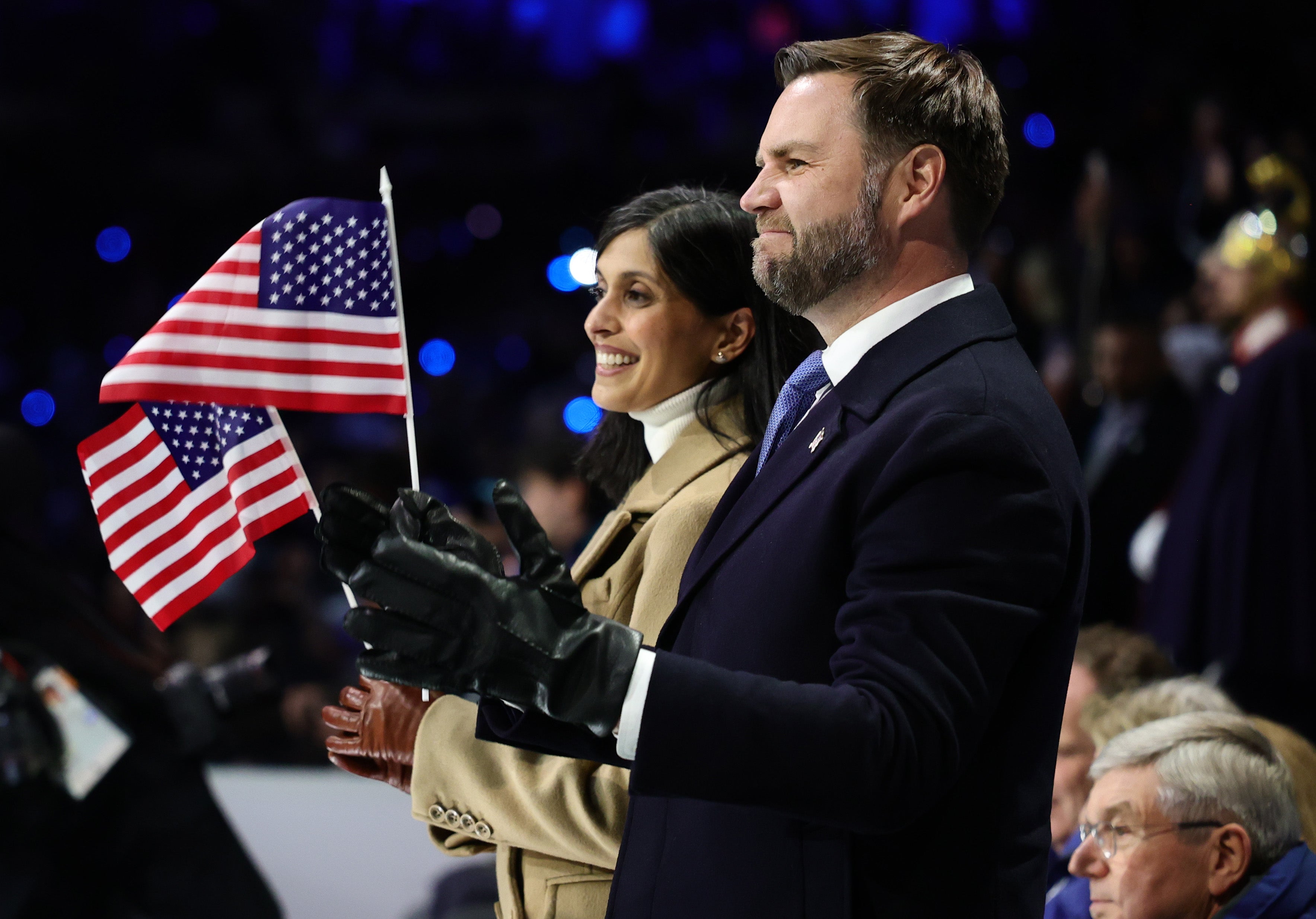 Usha Vance and JD Vance met at Yale Law School (Getty Images)