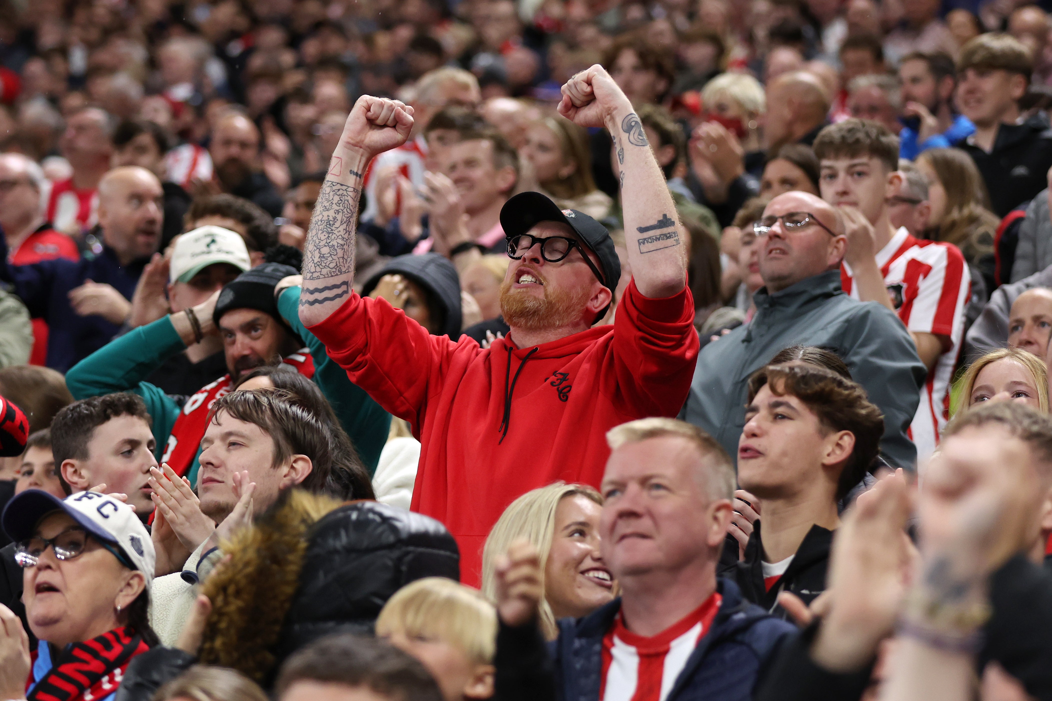 Sunderland fans could celebrate a historic win
