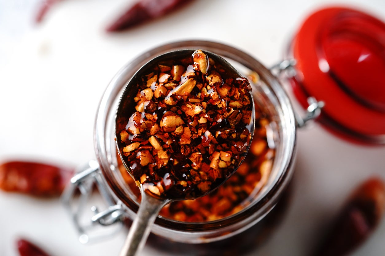 Chilli oil is best treated as a seasoning – a spoonful can transform a dish