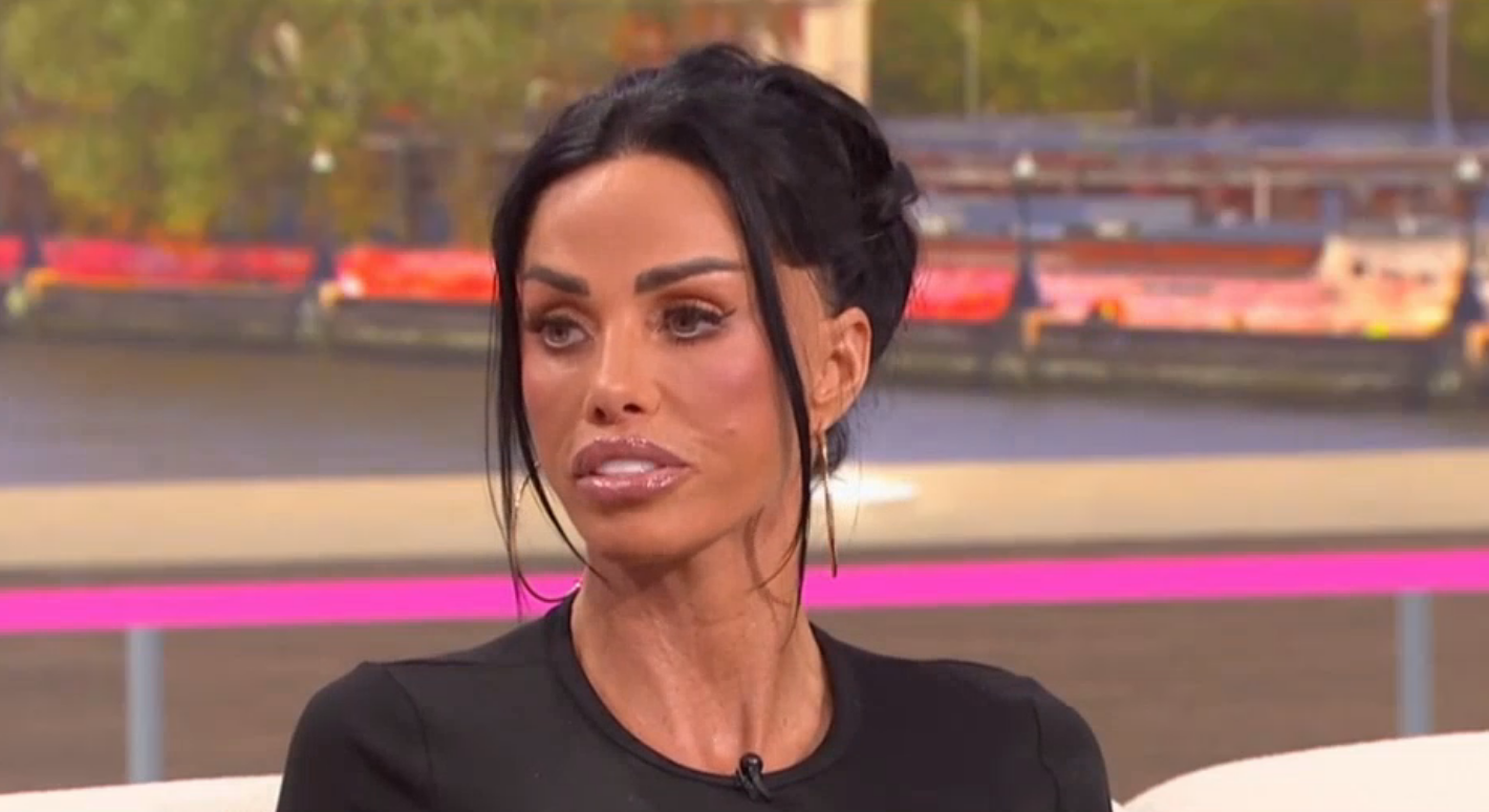 The former glamour model admitted she felt ‘embarrassed’ (ITV)