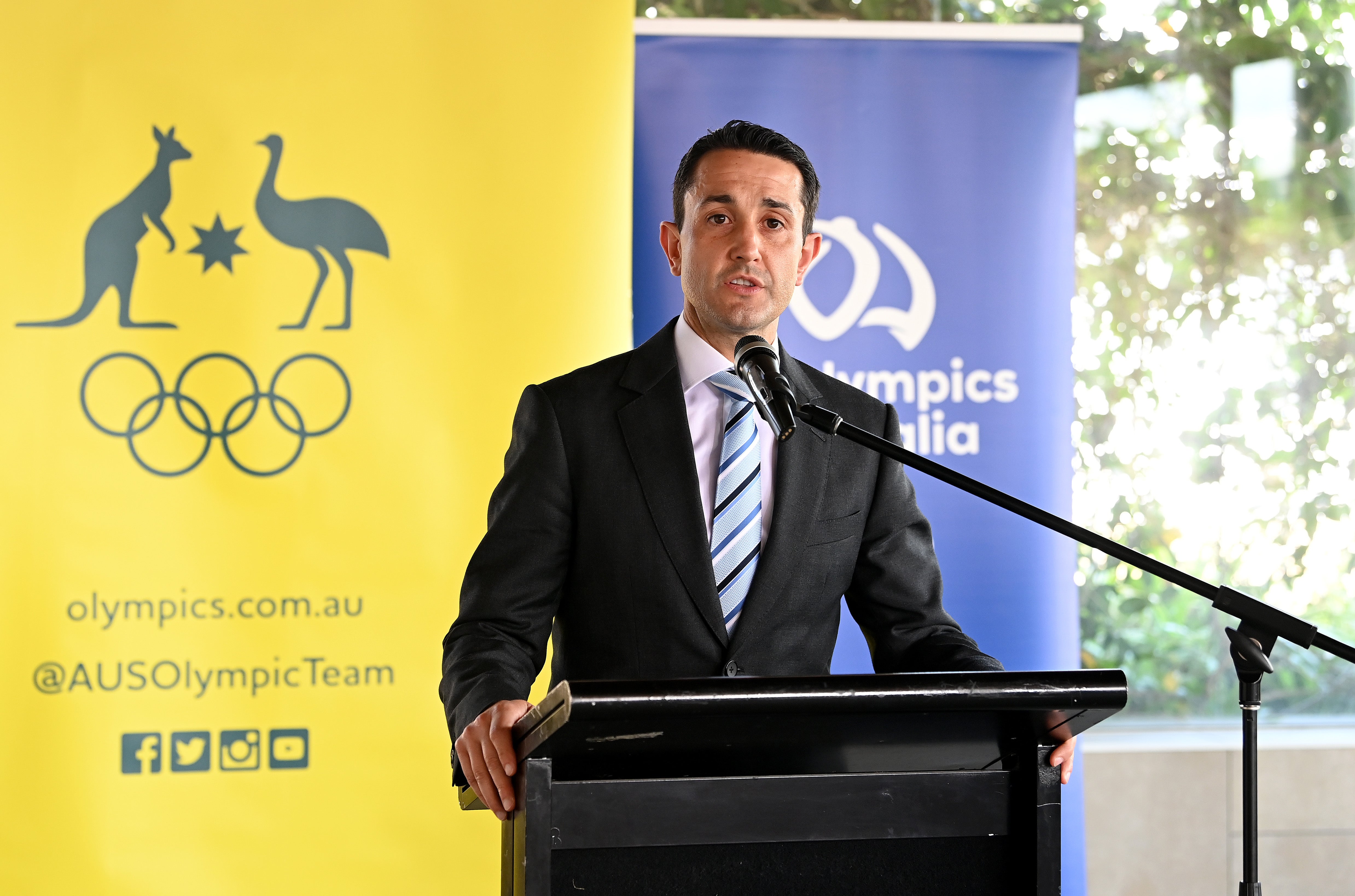 David Crisafulli said the venue cleared checks 'with flying colours'