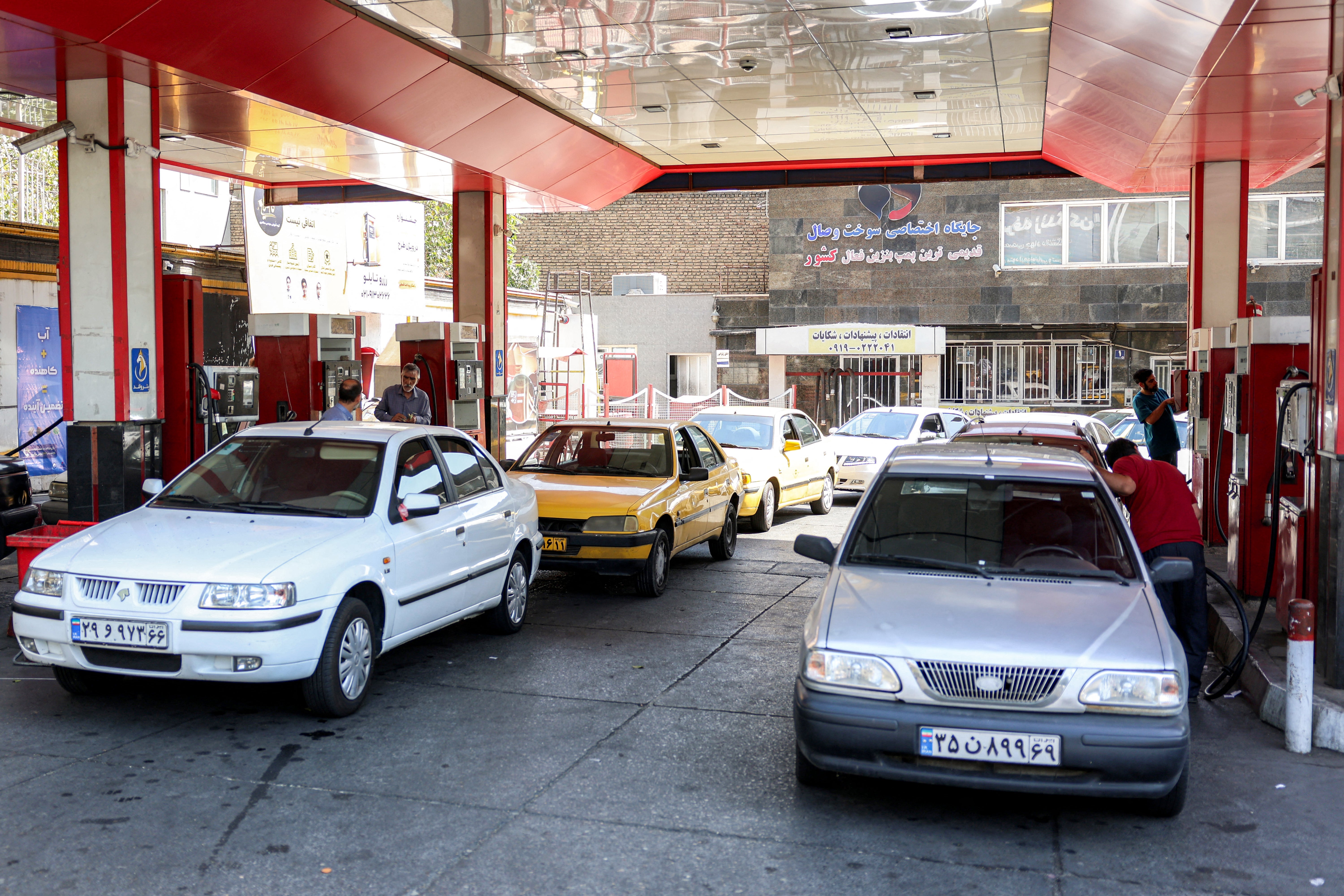 Motorists across Iran report long queues to fill up their cars as the war takes its toll