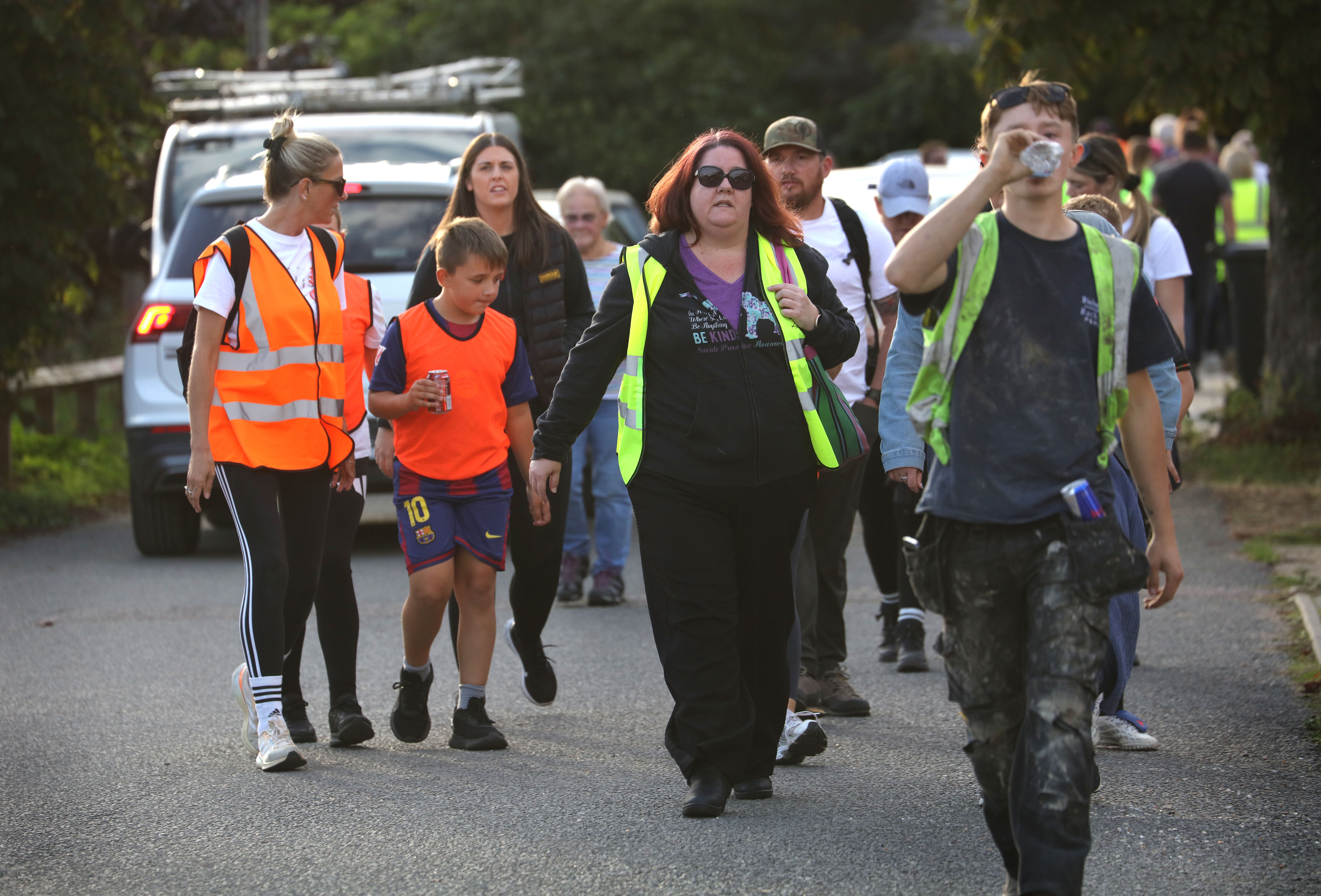 Over a thousand volunteers joined in the search for three-year-old Noah Woods