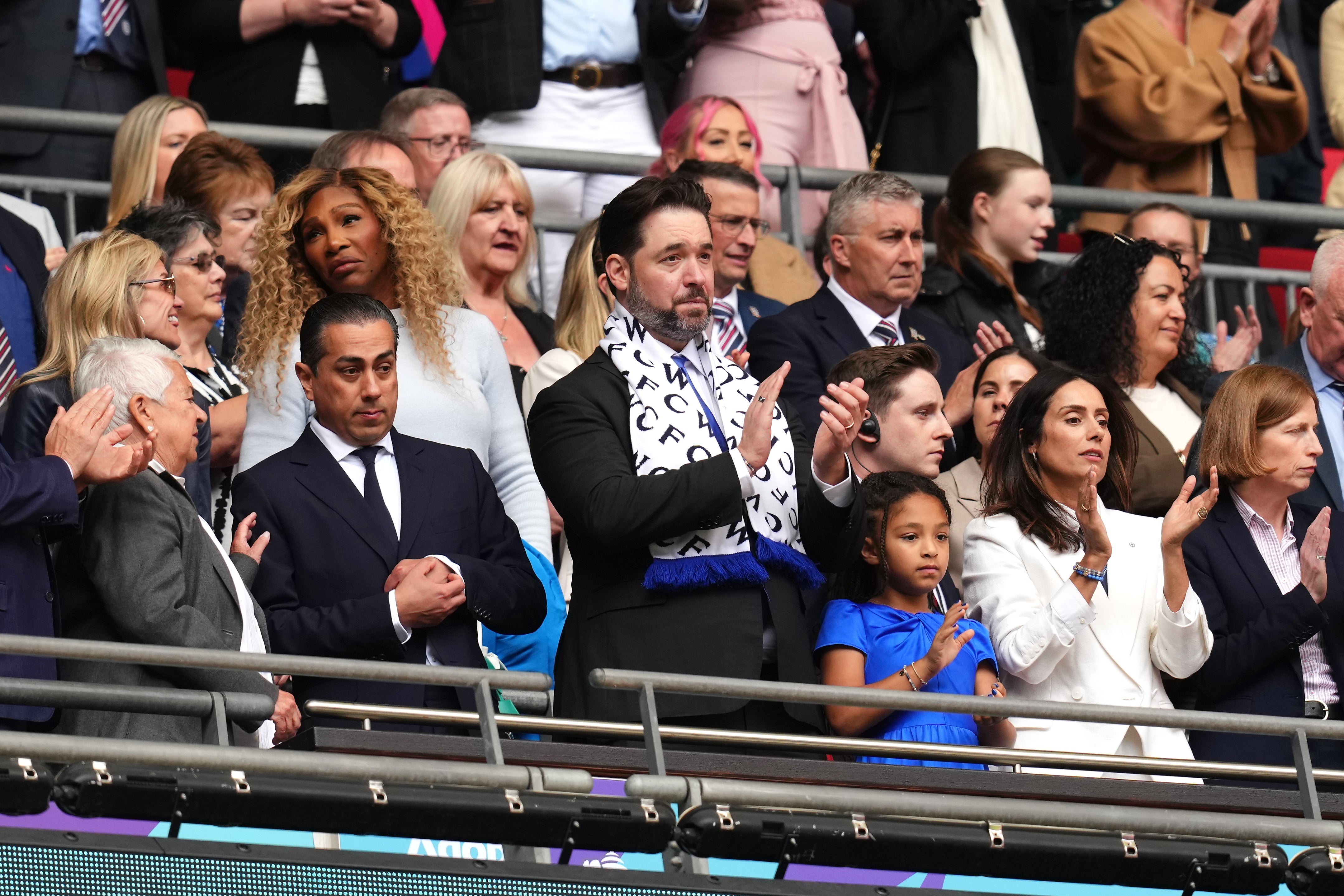 Ohanian owns a minority stake in Chelsea women (John Walton/PA)