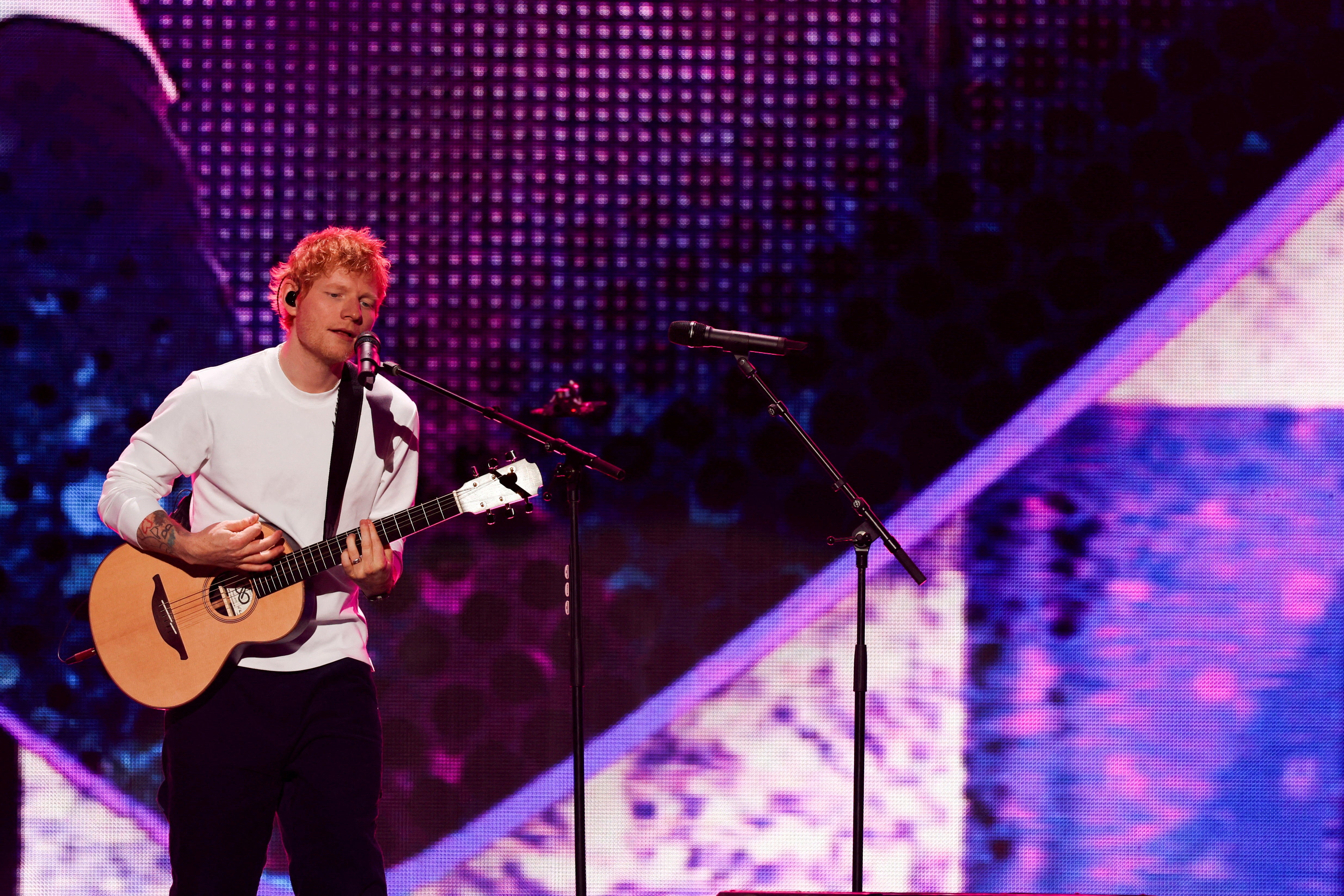 Ed Sheeran told to cancel his tour by rock music activist over Macklemore row