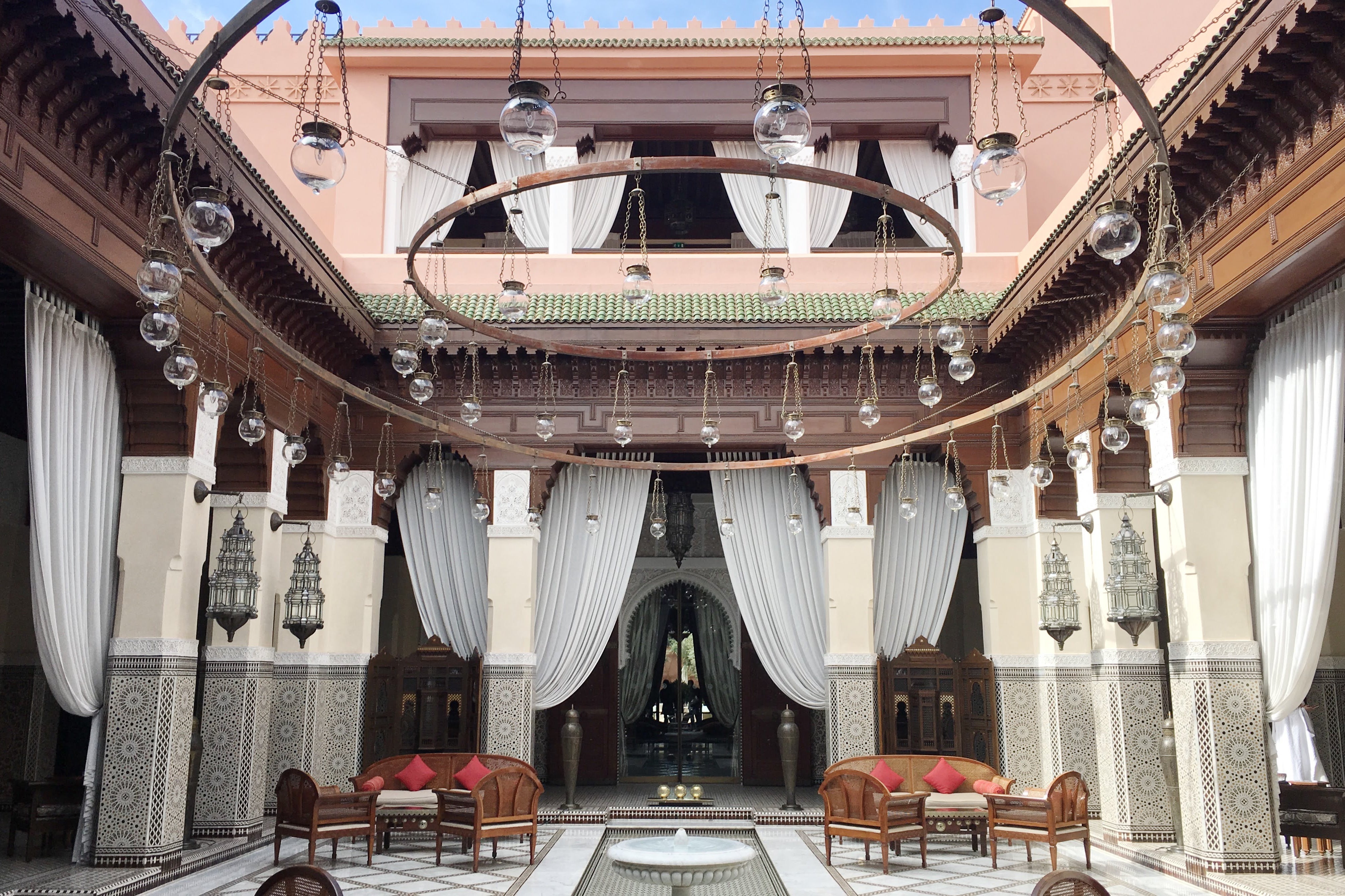 Royal Mansour Hotel in Marrakech came number 33 on The 50 Best Hotels list 2026 (Emilee Tombs)