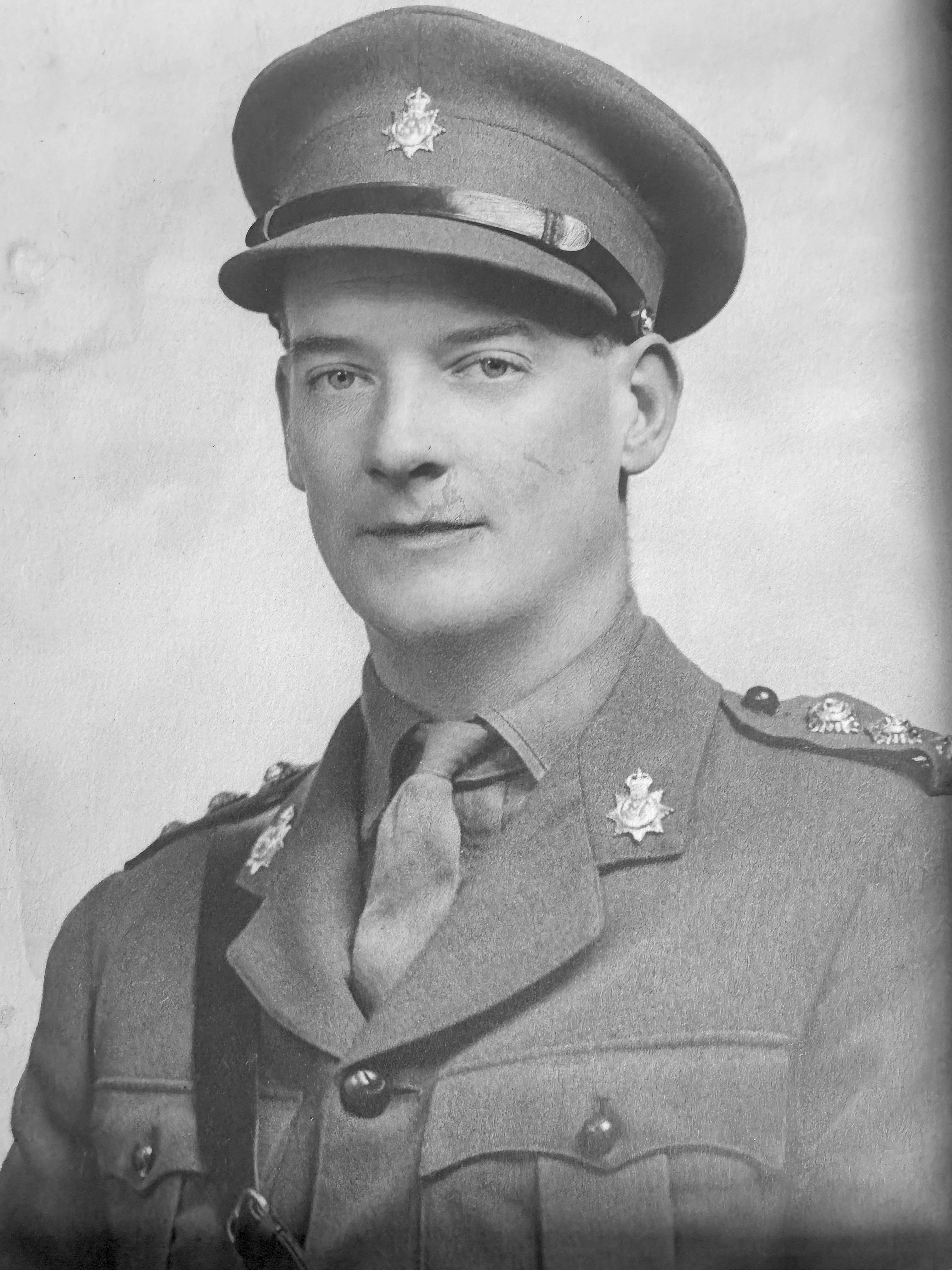 Brian Franks in Yeomanry uniform (Franks Family Archive)