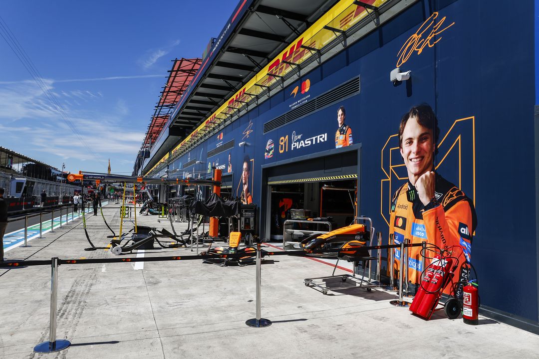 The Madring pit-lane, at 550 metres, is the longest on the F1 calendar (Hoch Zwei Photography / Allwyn)