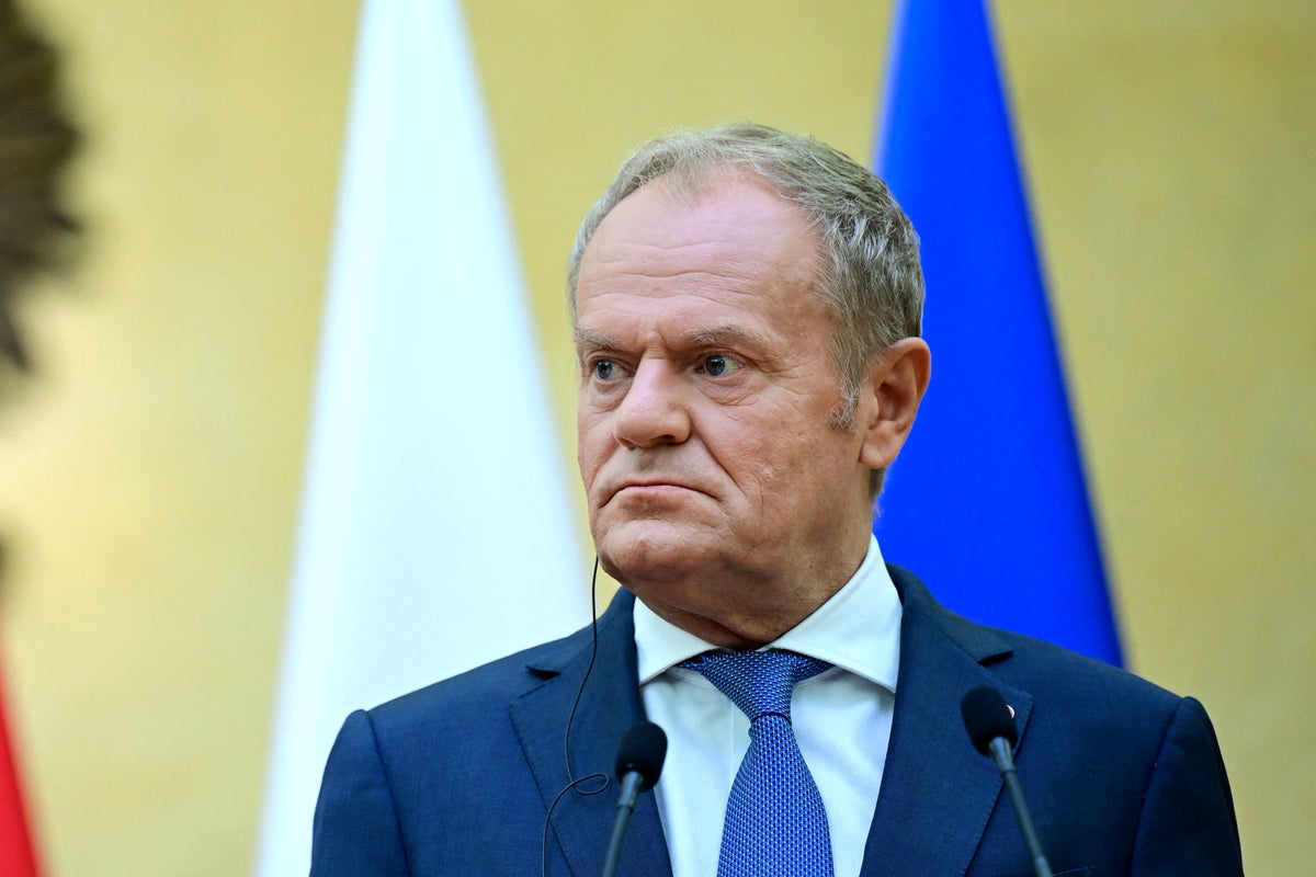 Poland won’t give up ‘a single inch’ of territory says Tusk after warning over Russian drones