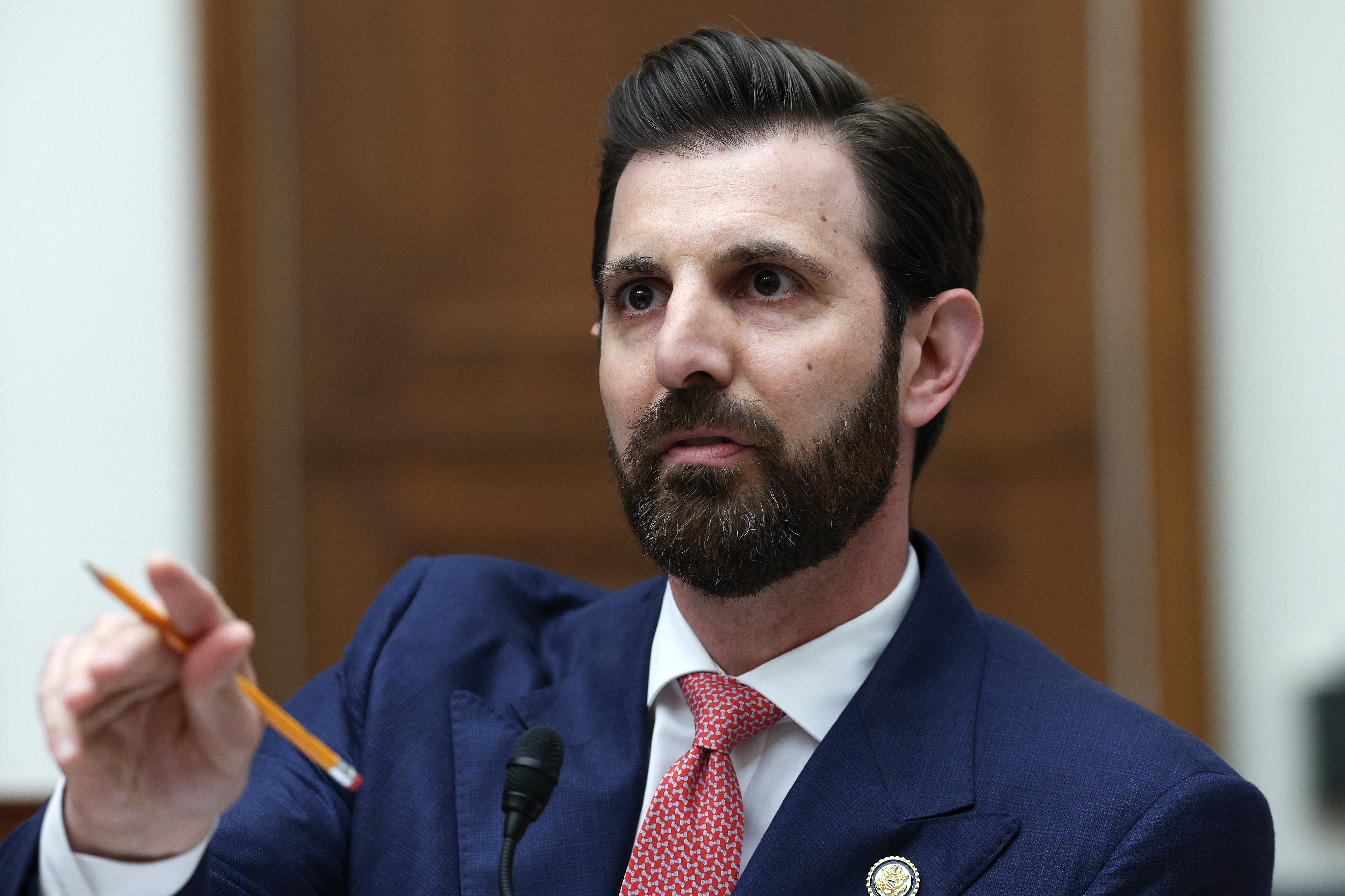 Rep. Chris Deluzio (D-Penn.) said it costs abut $4.60 a gallon for gas in his congressional district.