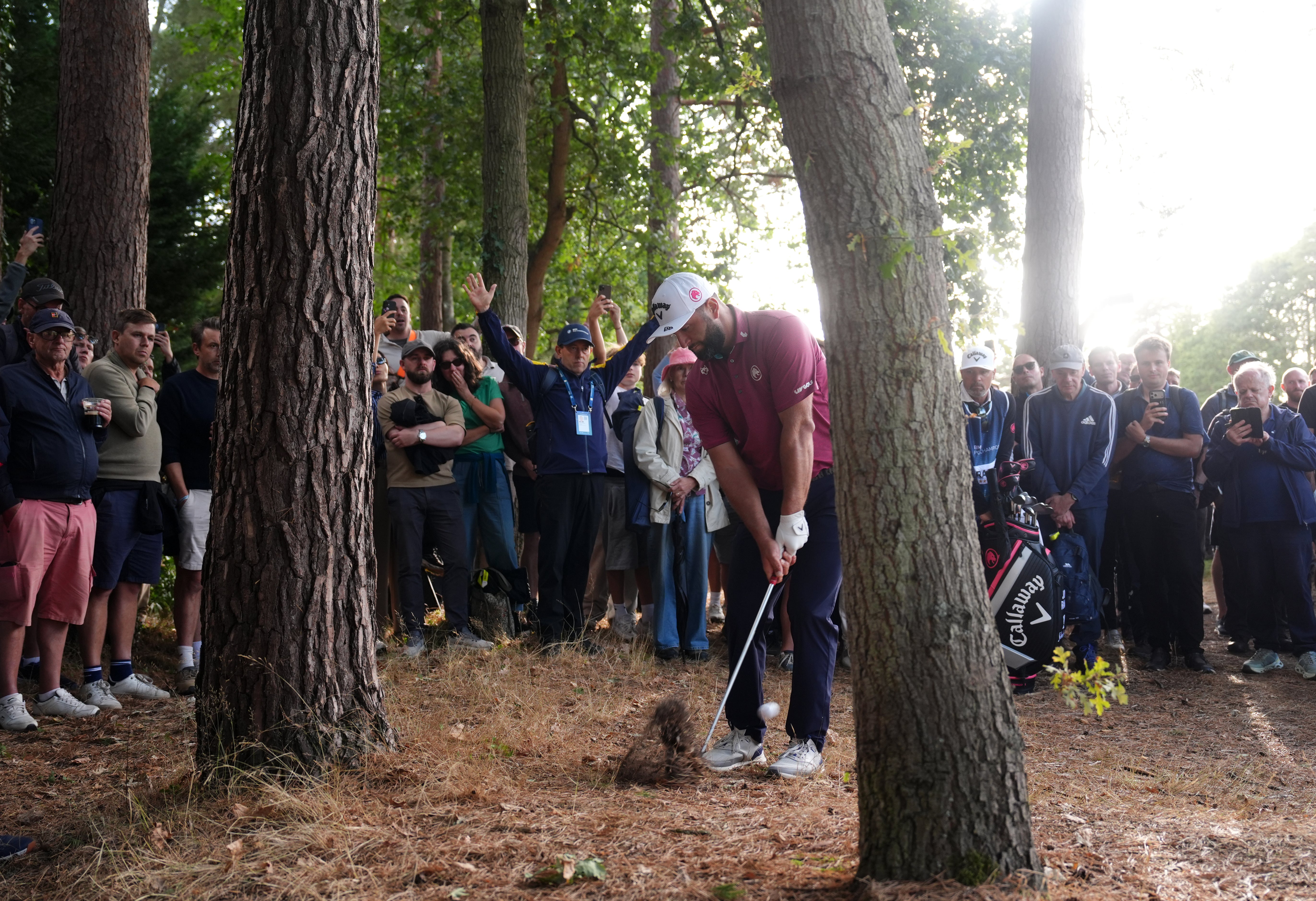 Jon Rahm struggled to a first-round 78 (Adam Davy/PA)