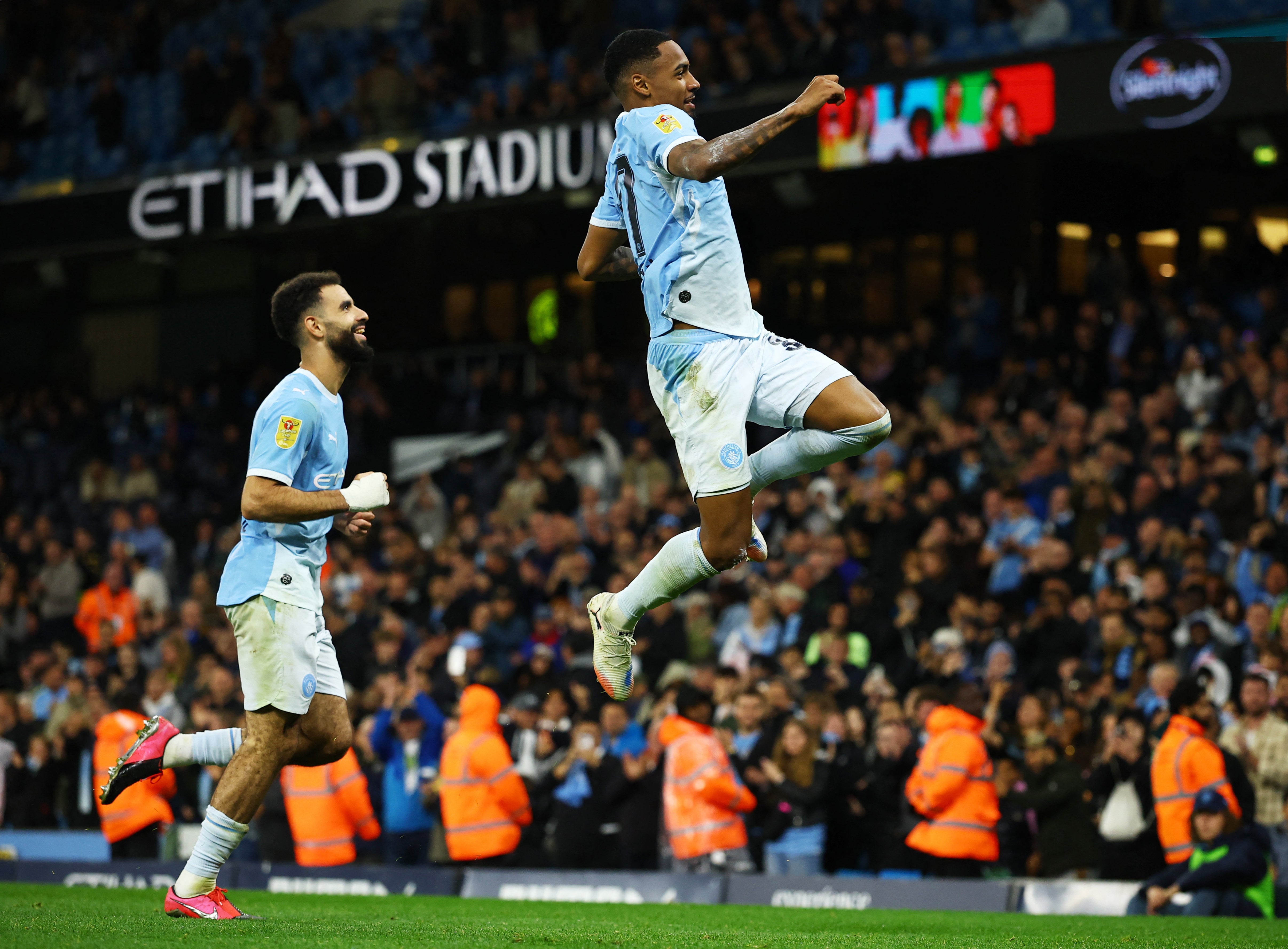 Allan impressed on his Man City debut