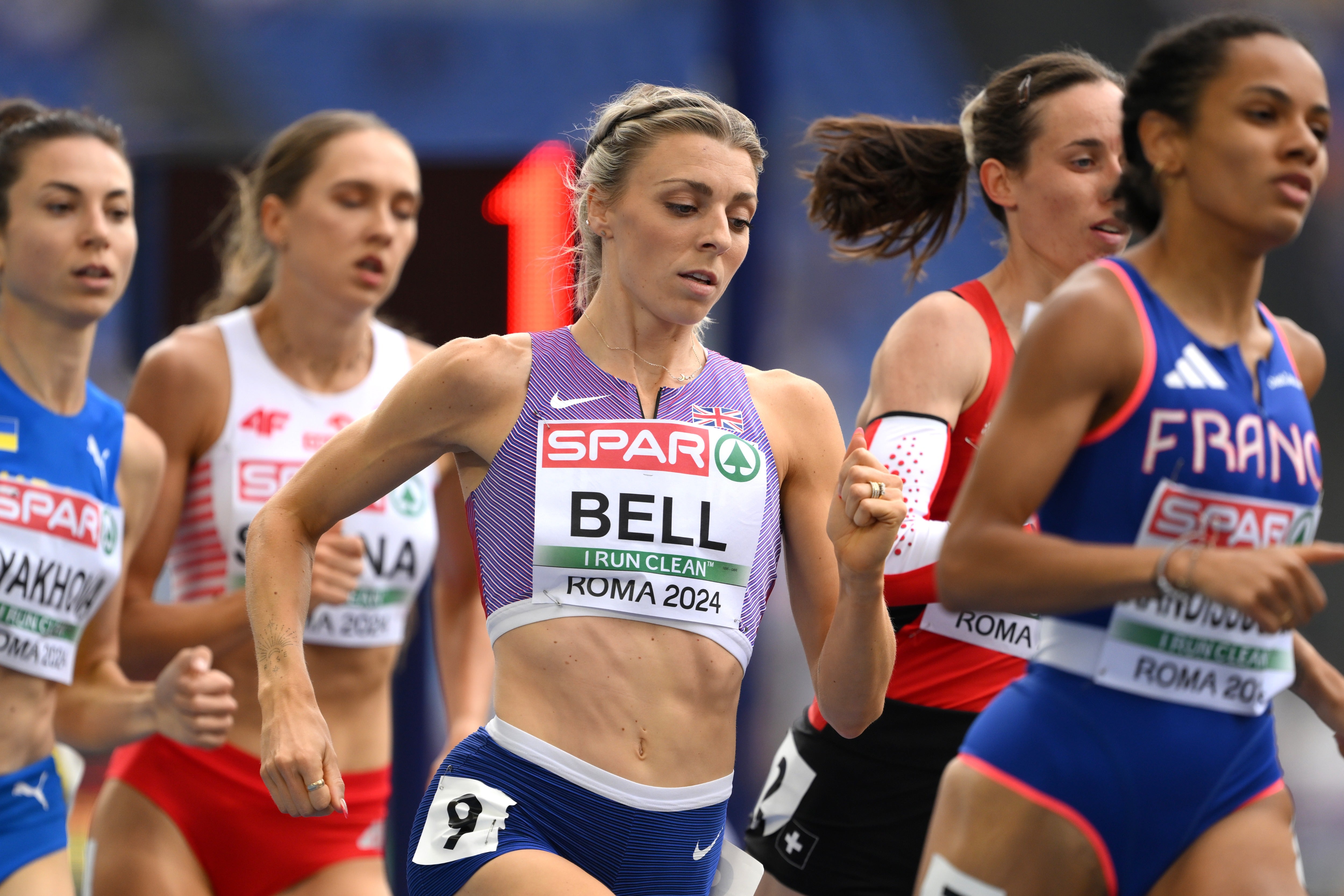 Bell last wore the GB vest at the 2024 European Championships