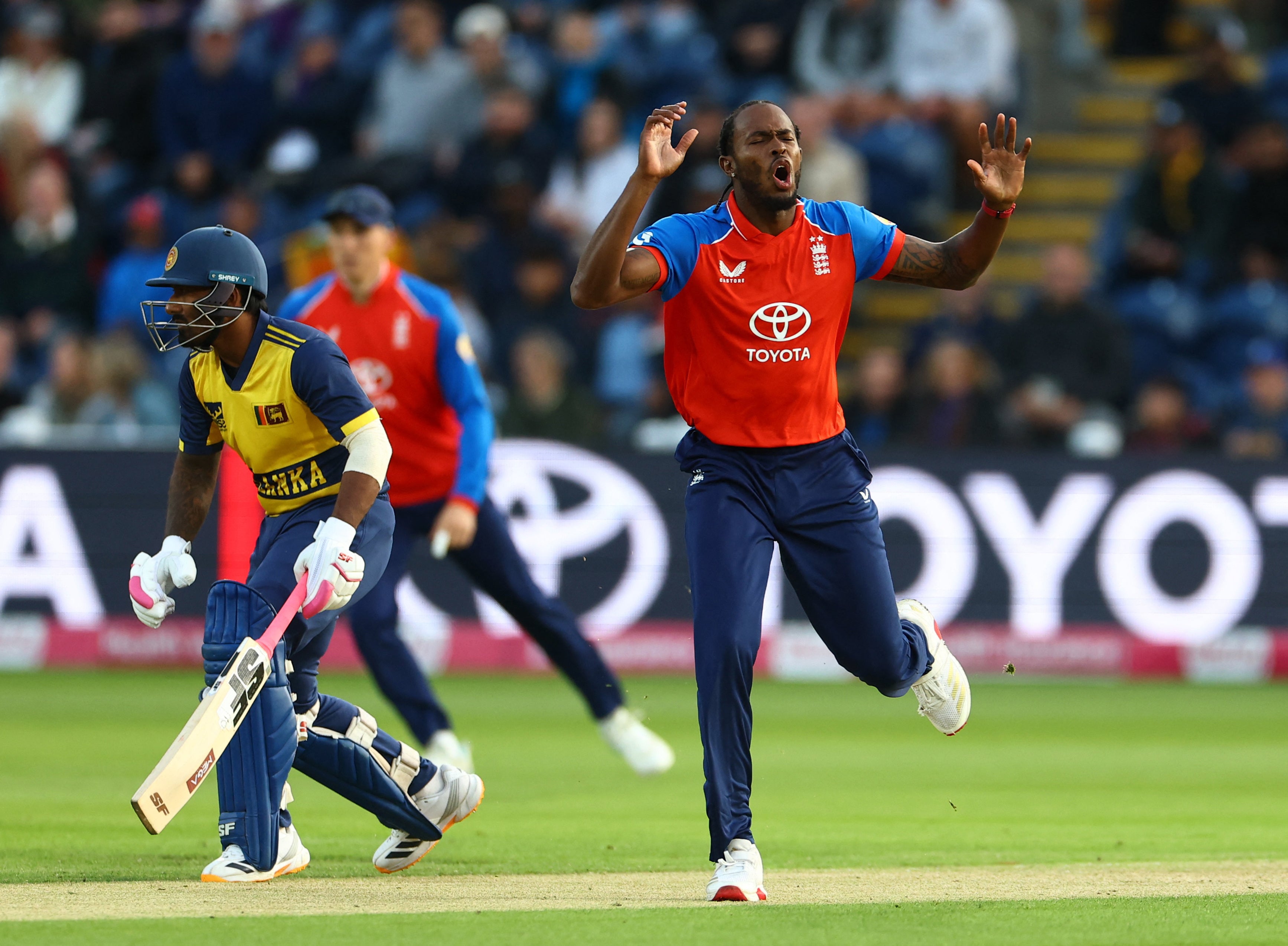 Jofra Archer struggled early on