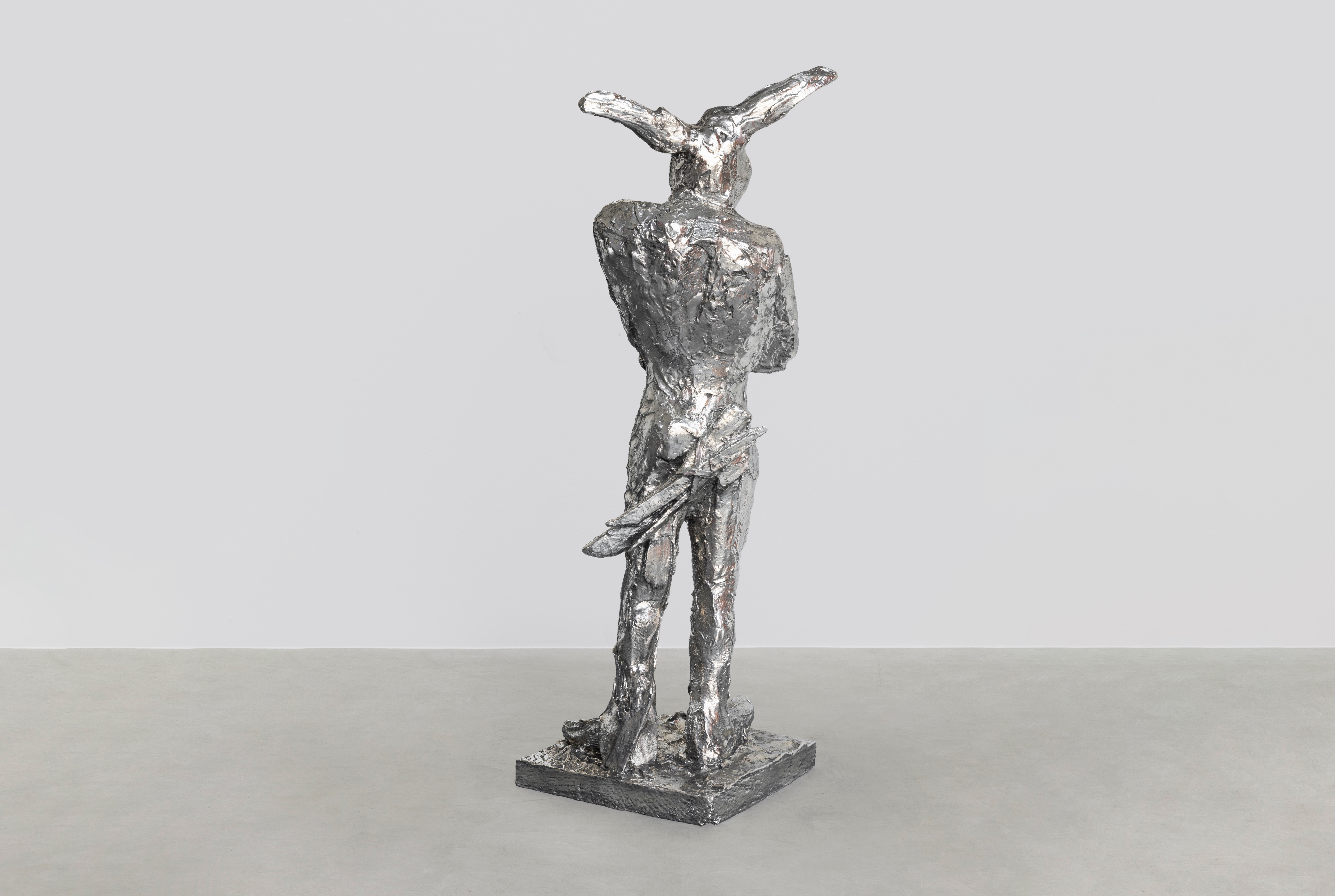 It was developed with Pantheon Art, a company which manages Depp’s art, and cast at Milan’s Fonderia Artistica Battaglia (Johnny Depp/Sigg Art Foundation)