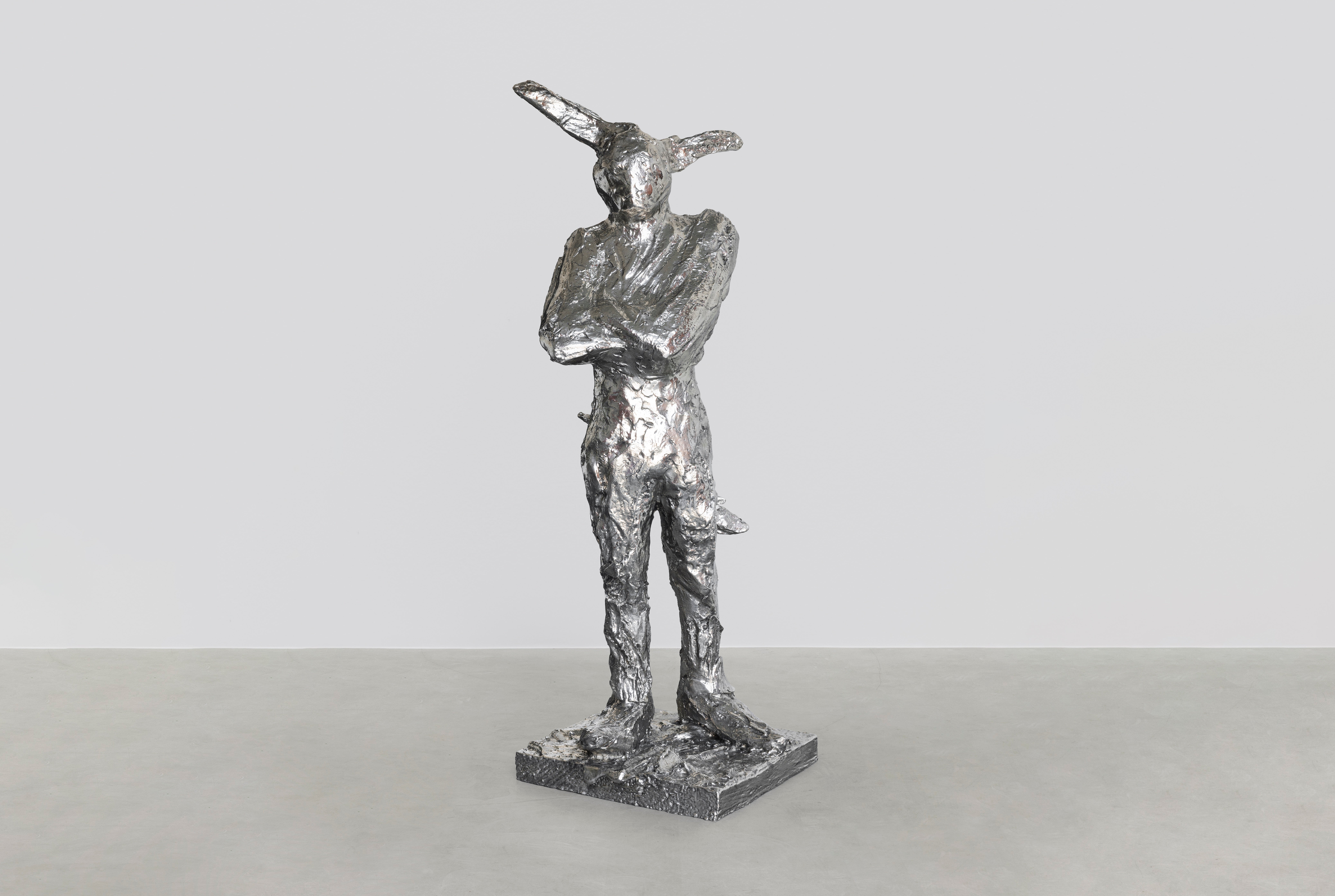 The two-metre white bronze will be presented outdoors at Tersane Istanbul, the historic Ottoman shipyard on the Golden Horn, as one of the fair’s special projects (Johnny Depp/Sigg Art Foundation)