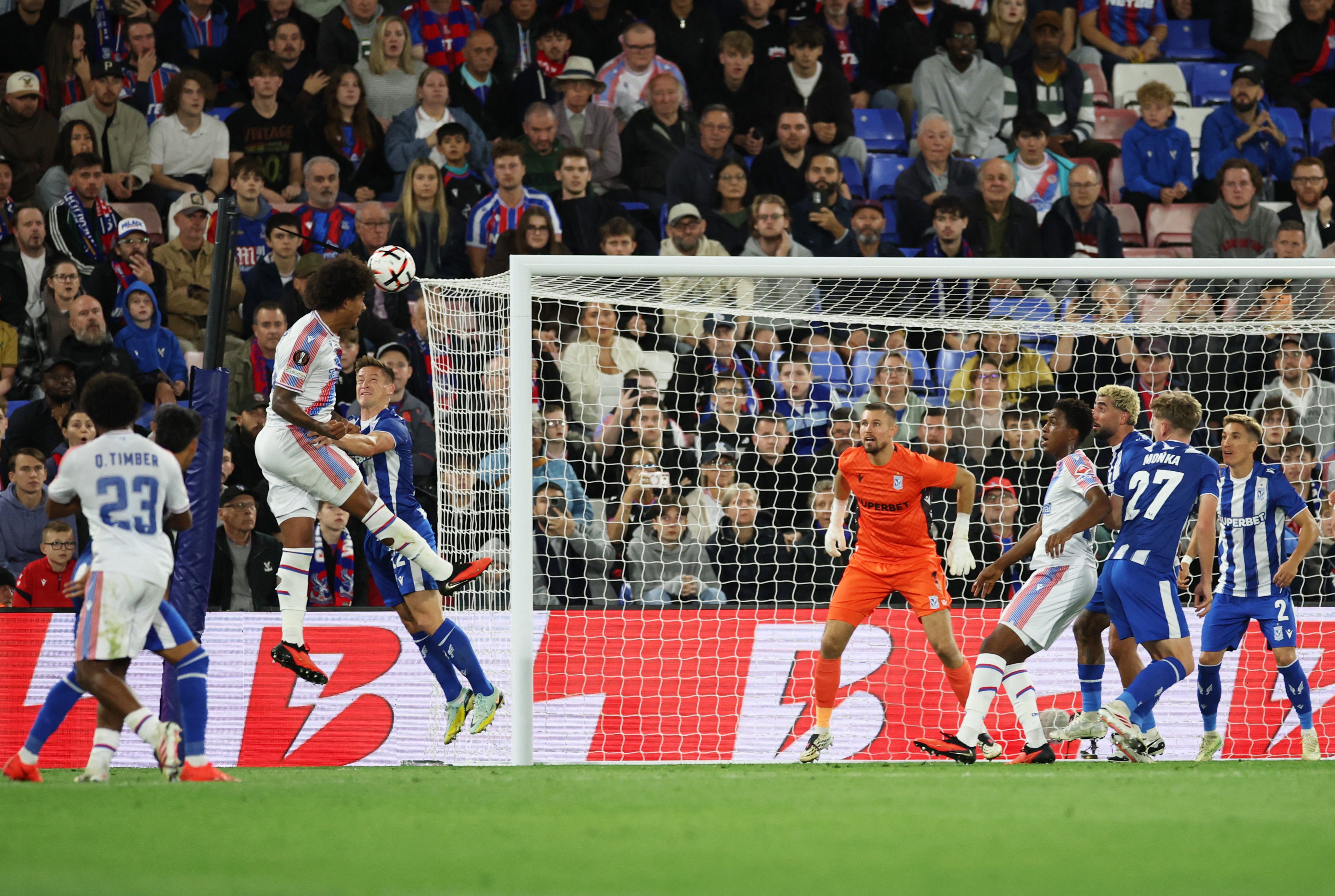 Chris Richards produced an unstoppable header