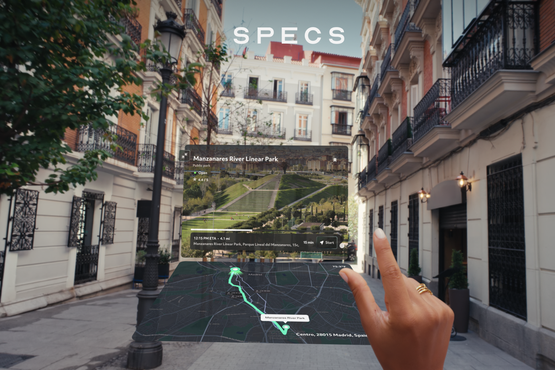 The Specs can give you directions as you walk and much more (Specs)