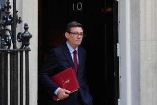 Andy Burnham signalled before taking the reins at Number 10 that he wanted to bring in a 10-year plan to renationalise the water industry (Stefan Rousseau/PA)