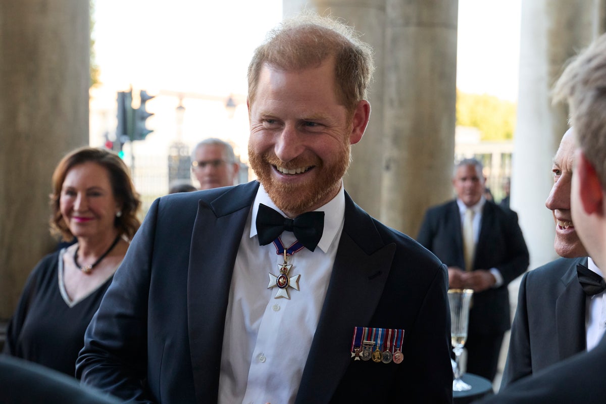 Prince Harry questioned over uncle’s explosive book claims in first public appearance since UK return
