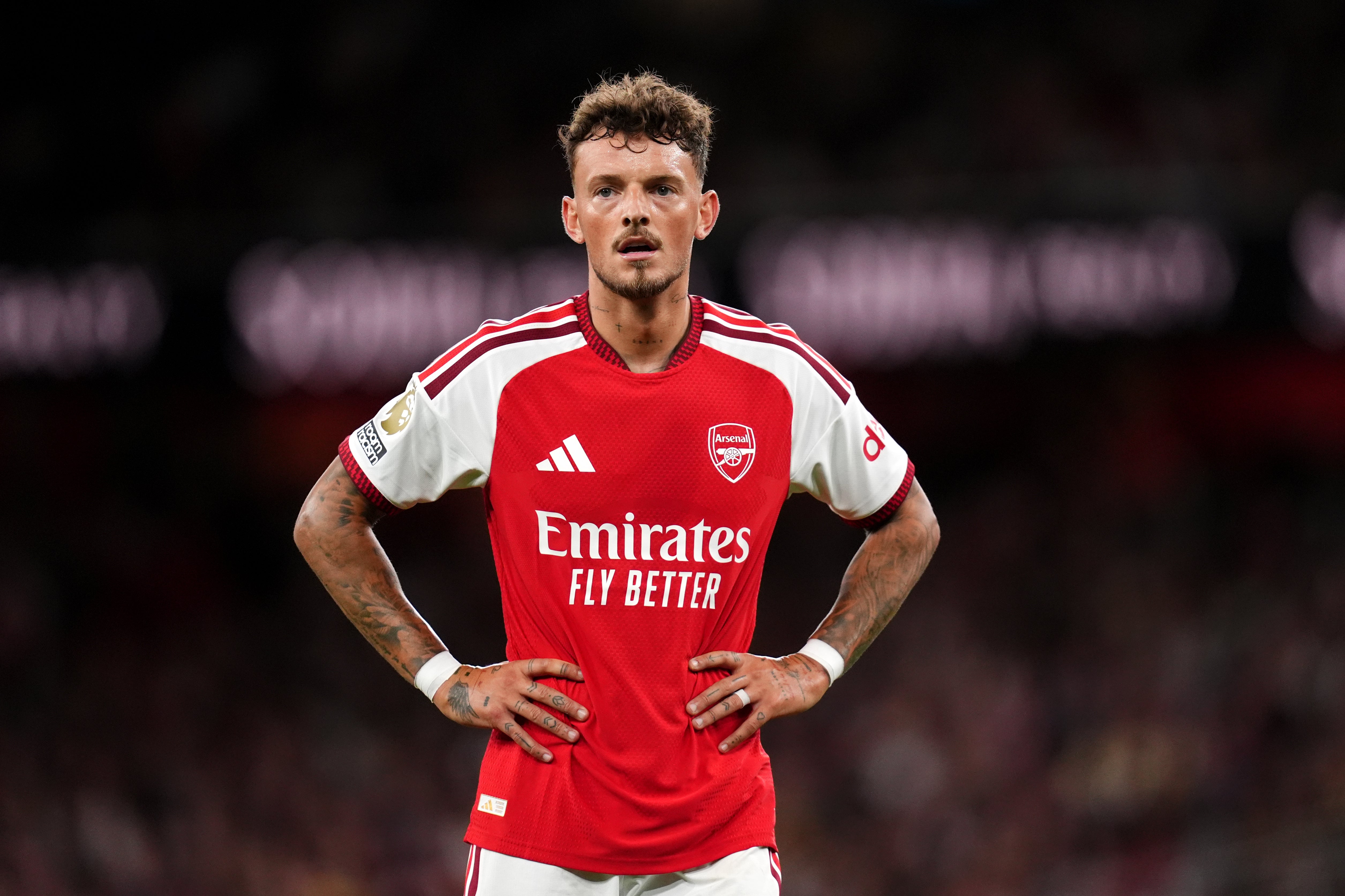 Ben White is an injury doubt for Saturday’s game (PA Wire)