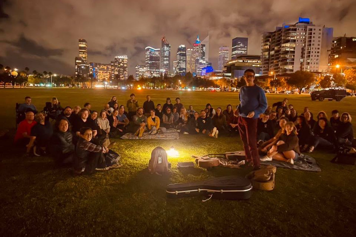 Belle and Sebastian Surprise Fans With Park Gig in Perth