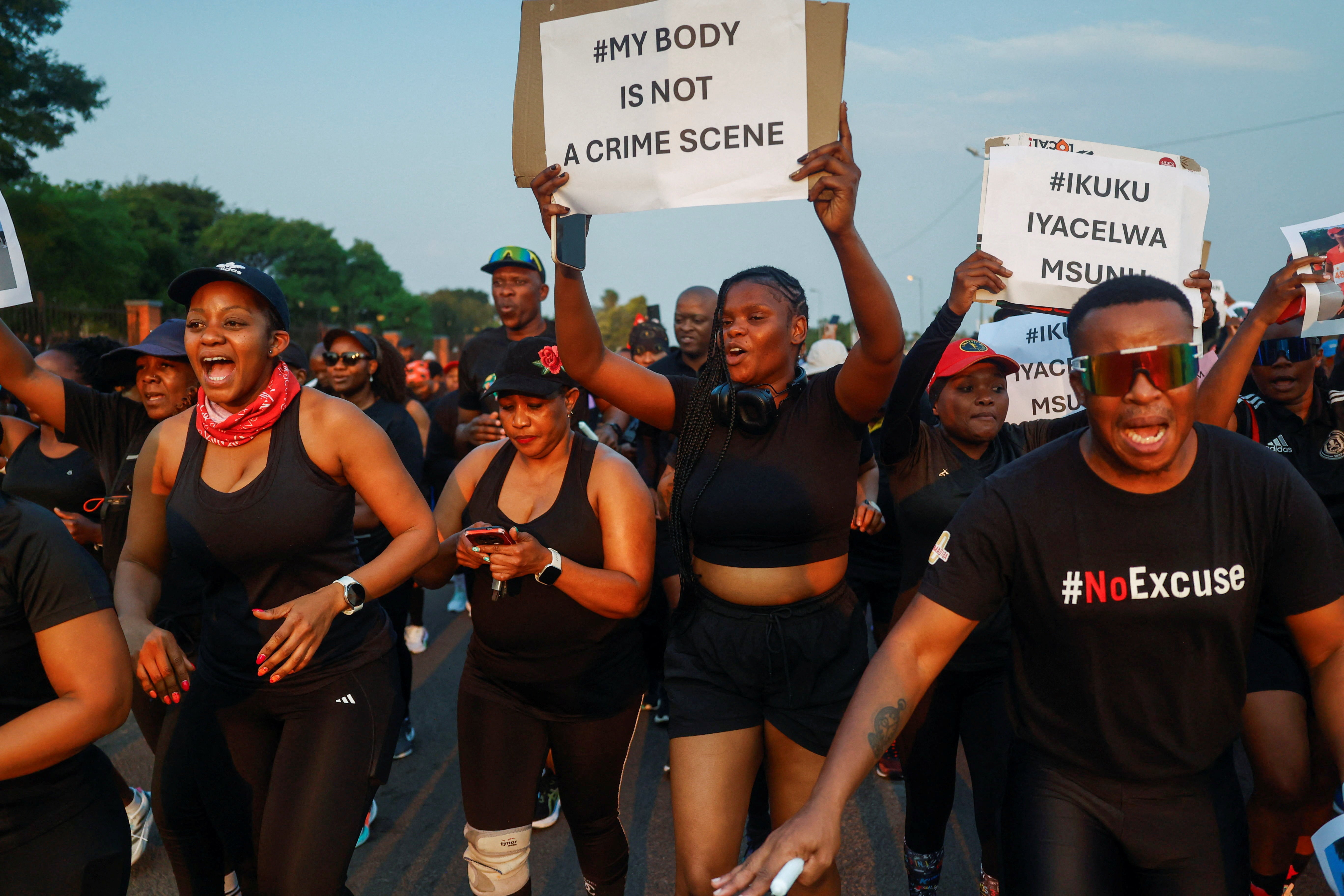 South Africa declared a national emergency on gender-based violence last year