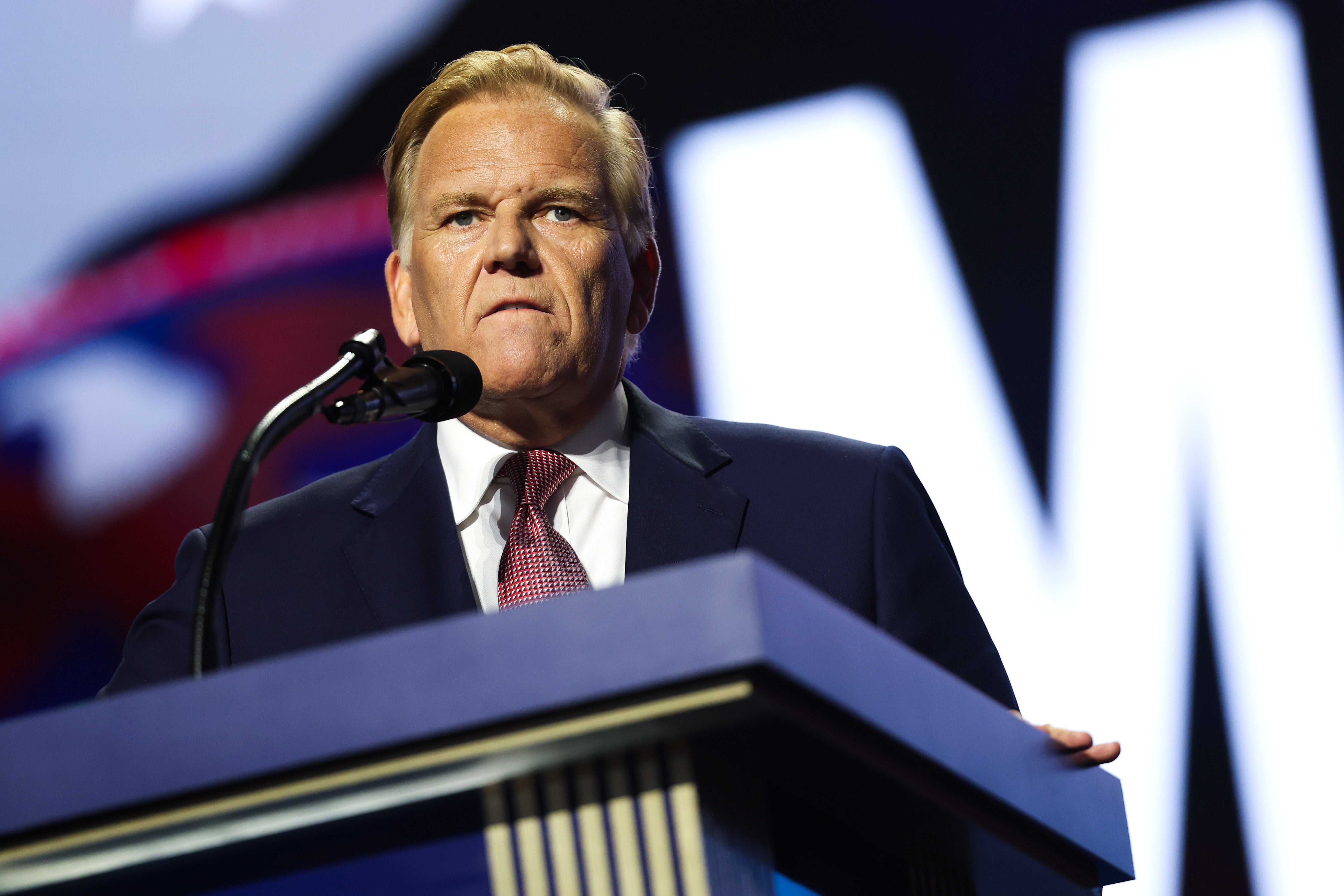 Democrats have mentioned Trump in their ads, however, using him as a stick with which to beat the likes of Michigan GOP Senate candidate Mike Rogers