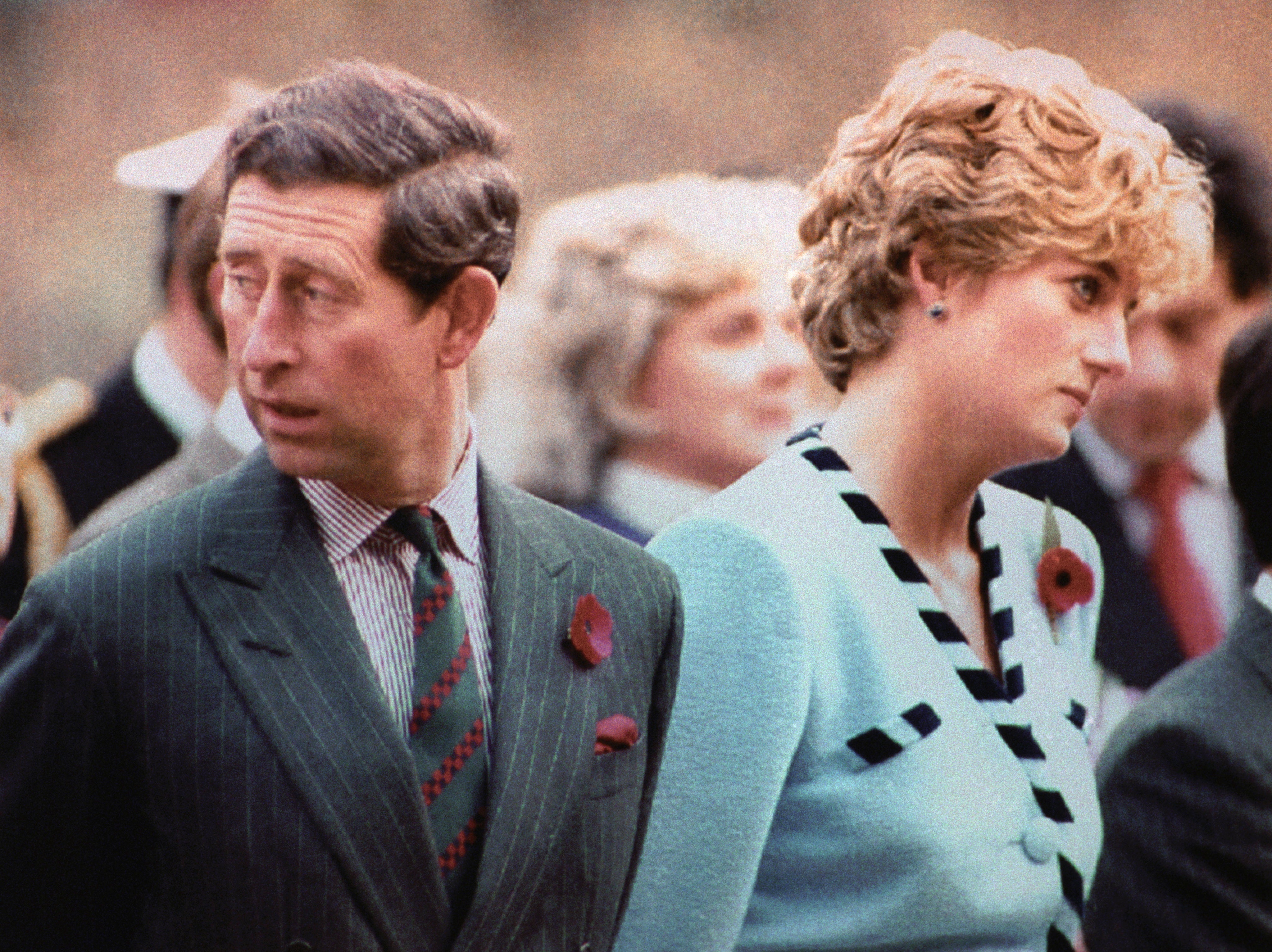 Diana and Charles were dubbed ‘The Glums’ during their tour of South Korea in 1992 (PA)