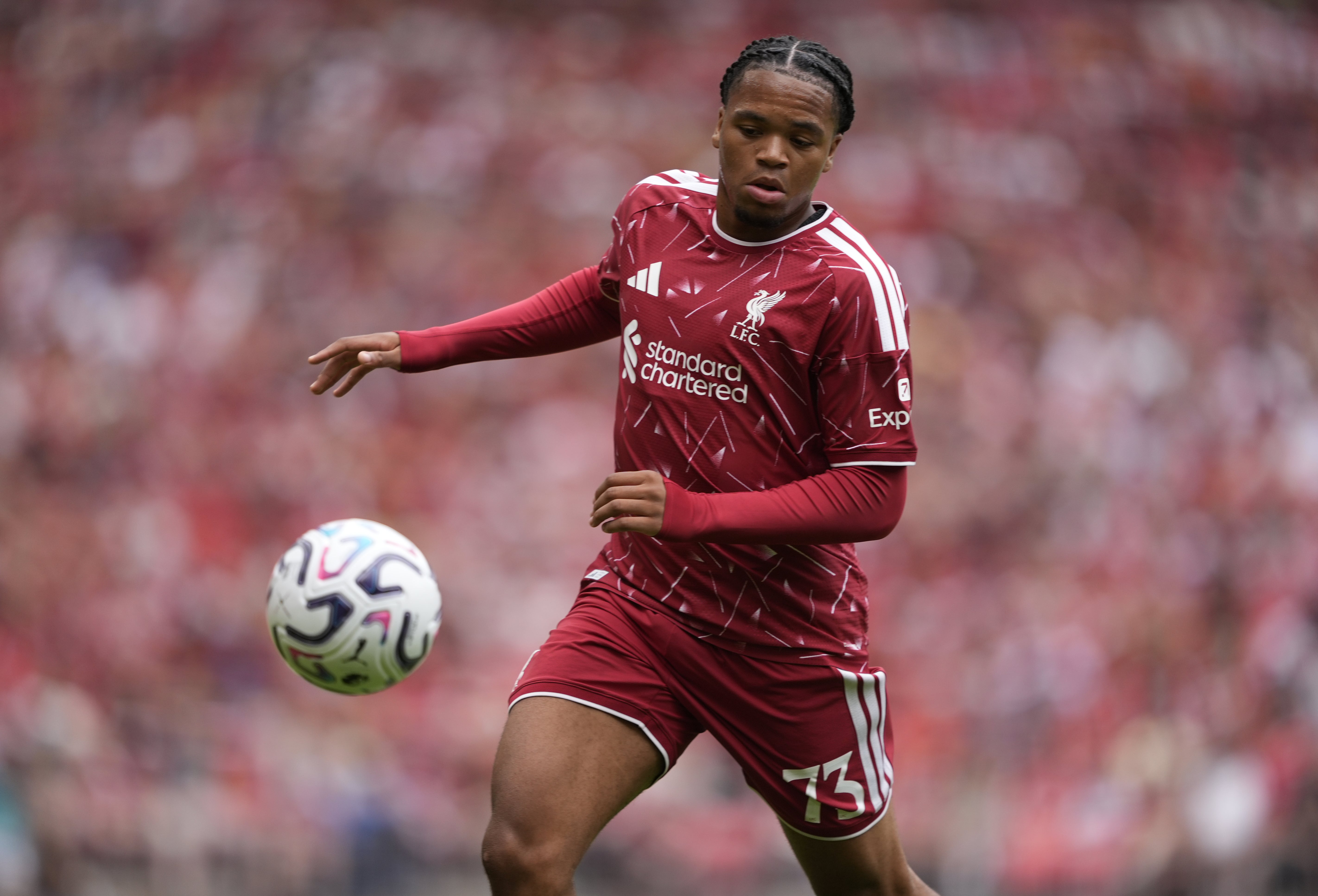 Ngumoha only turned 18 last month (Peter Byrne/PA)