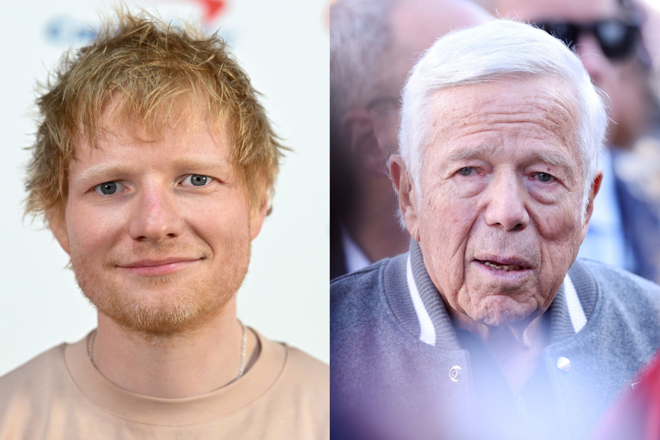 Ed Sheeran dropped Macklemore from his tour after Robert Kraft said the rapper wasn't welcome at his venue