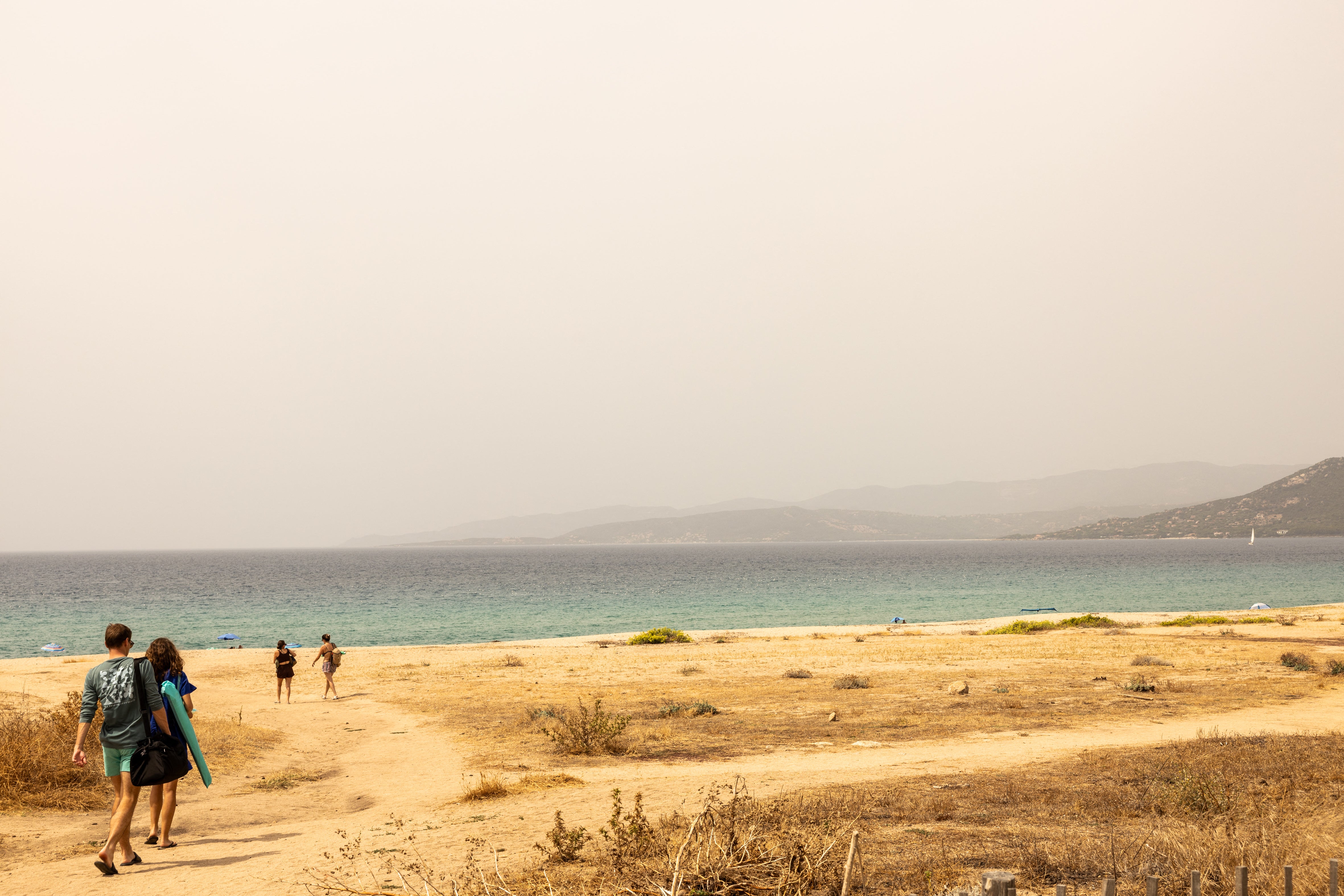 Two paths: many are happy for the extra sun, but Dr Caroline Hickman has also fielded enquiries from those who feel helpless amid a climate catastrophe