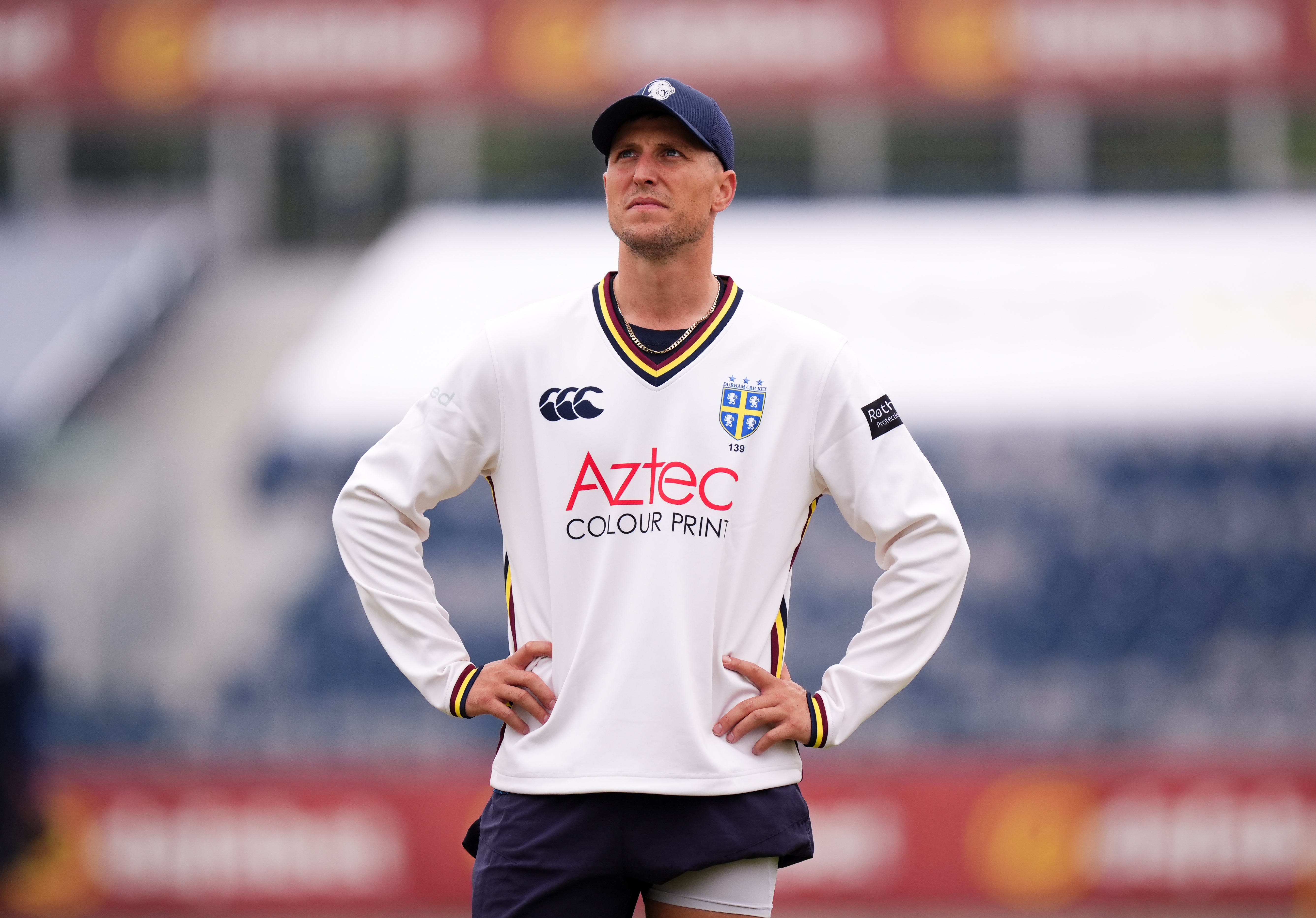 Brydon Carse has helped Durham win the Division Two title (Mike Egerton/PA).