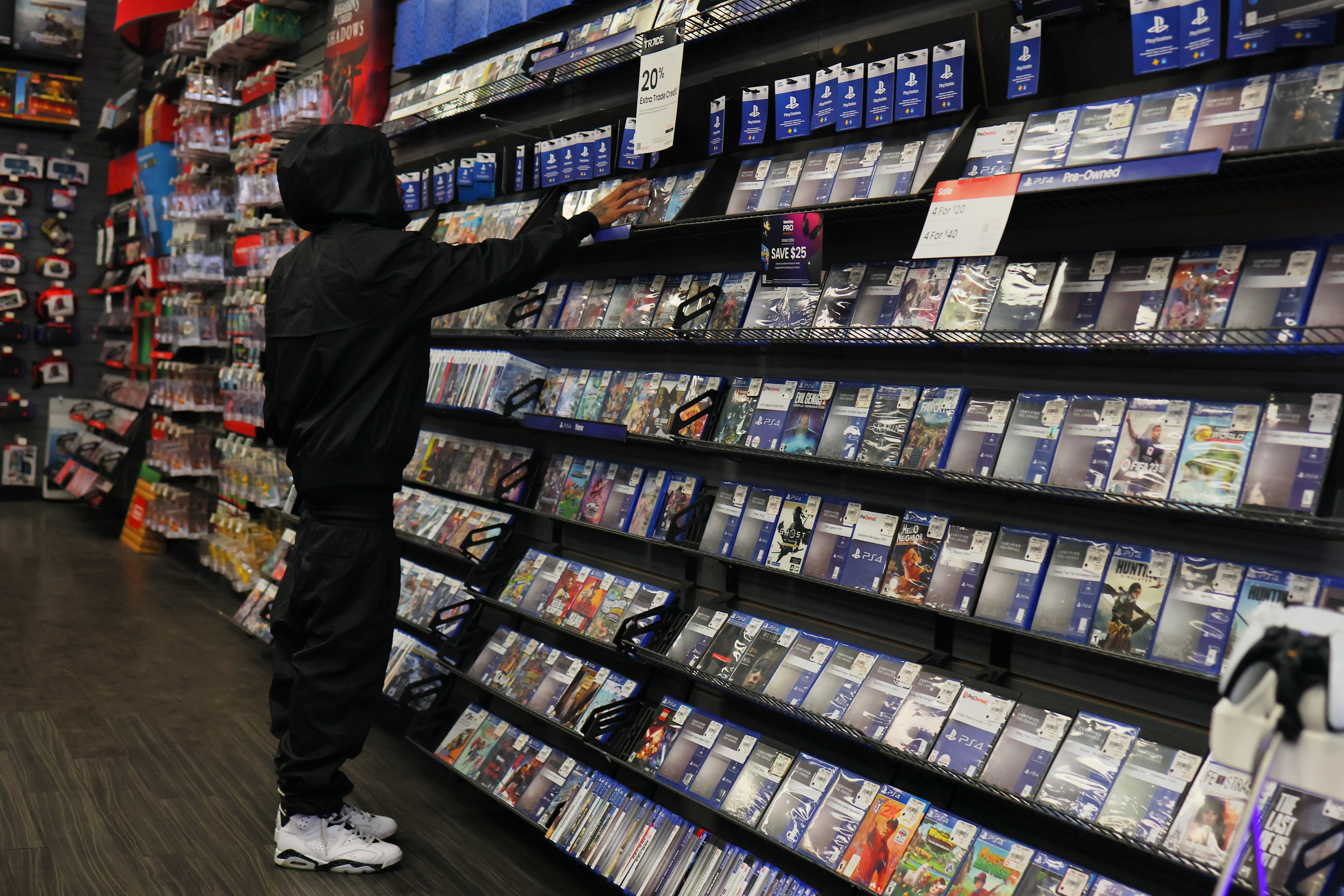 GameStop has not released a full list of shuttered stores set to reopen or said where the next revived locations will be (Getty)