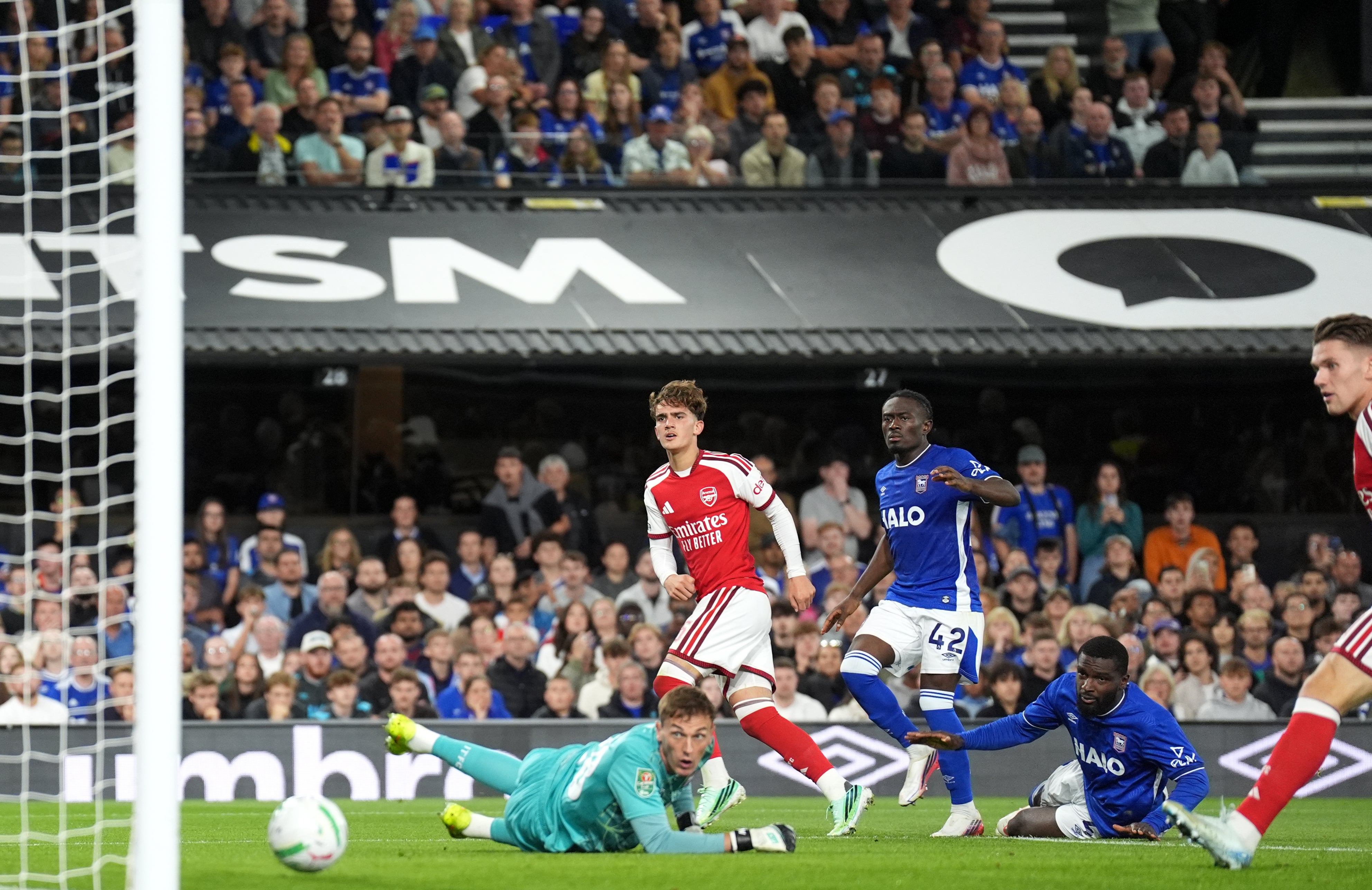 Max Dowman could leave Arsenal on loan if he is not playing enough matches (Joe Giddens/PA)
