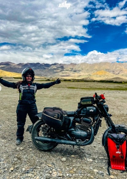 Ankita Arora (@highheelsmotorcyclist/Instagram)