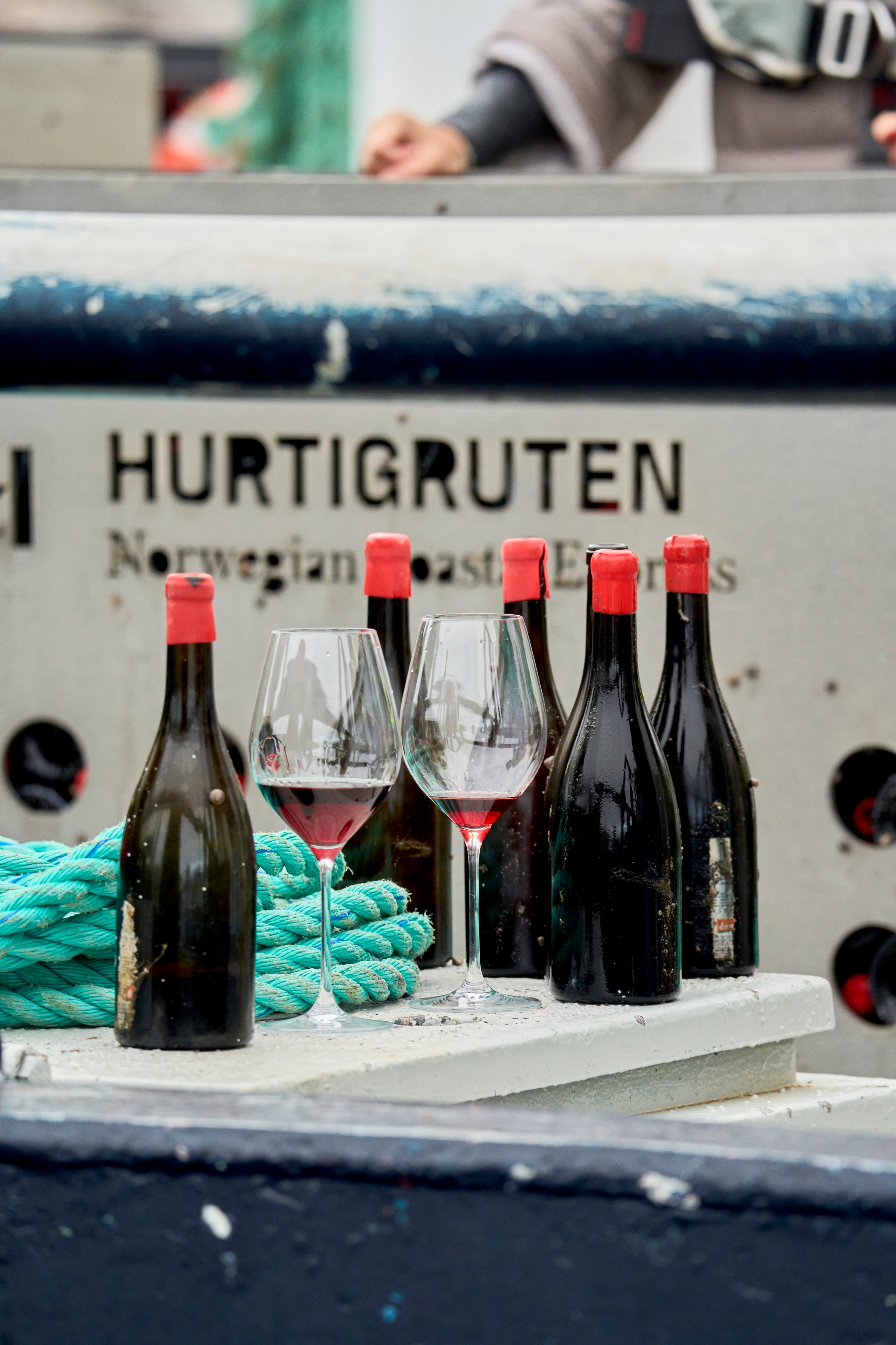 Why this cruise line chilled its barolo wine beneath the Arctic Ocean for a year