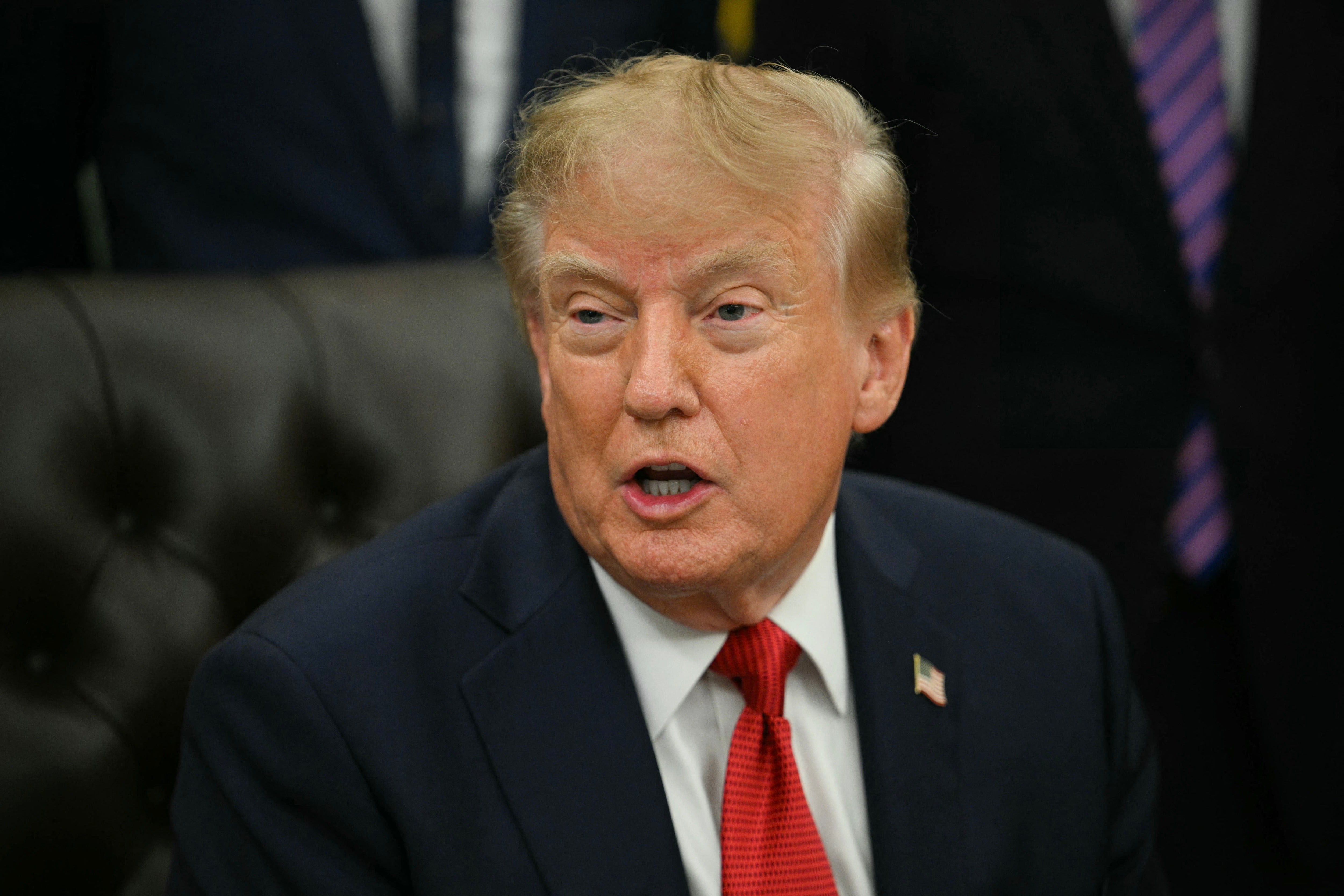 Trump, who has disputed any personal ties with Kremlev and did not attend his son’s wedding, told reporters Friday of Kremlev’s gift: ‘It's totally allowed...but as I understand it, he paid him back’