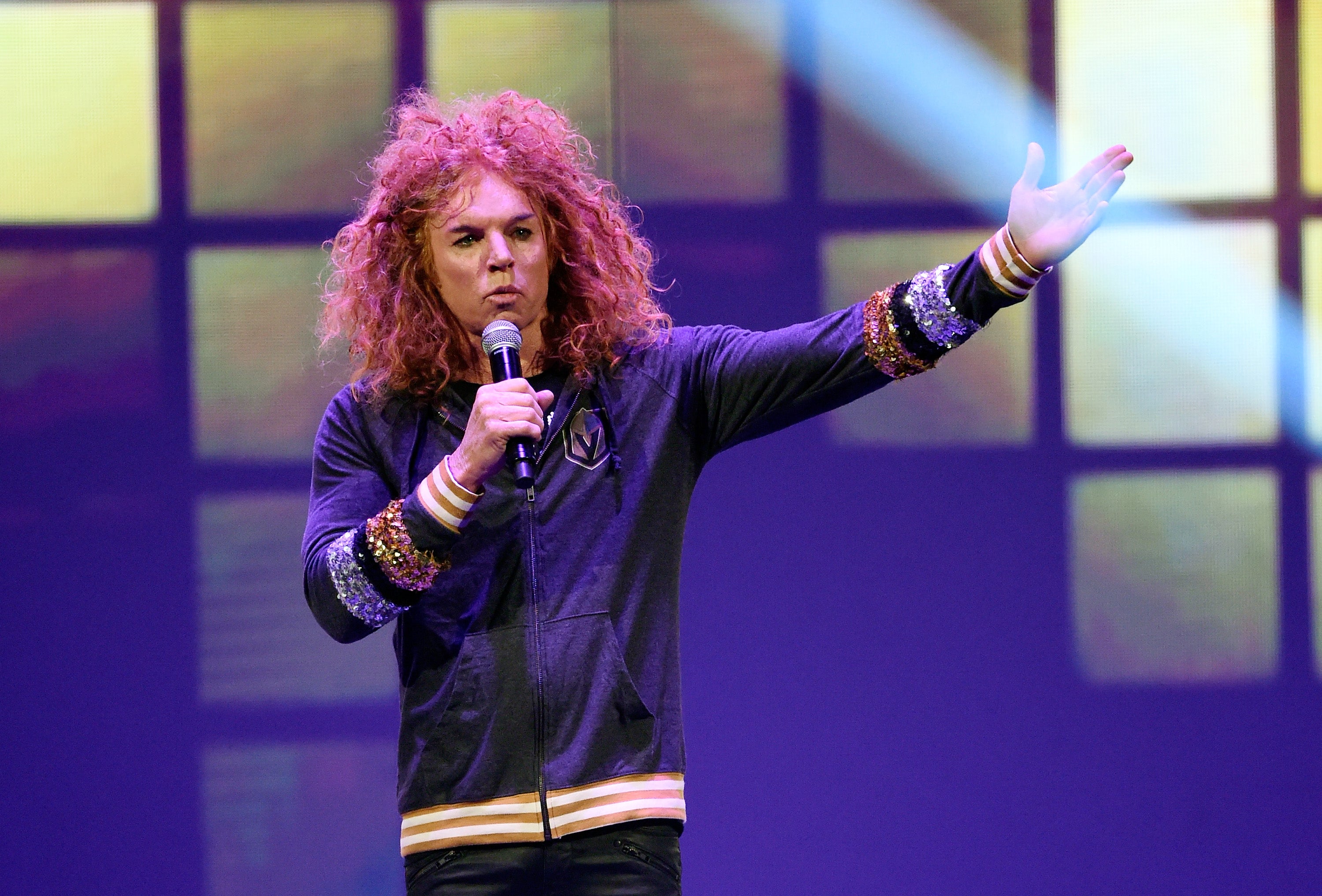 The comic was due to perform tonight, however the gig has been cancelled (Getty)