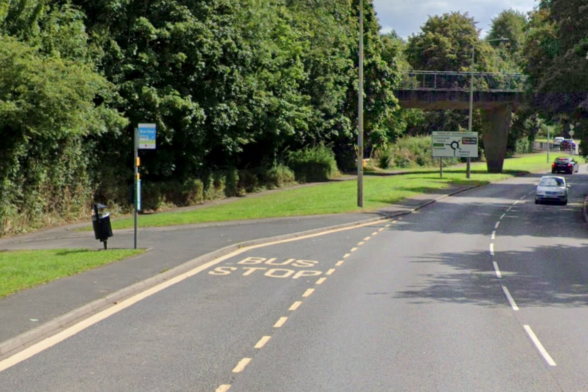 Bus stolen and driven into vehicles on busy Telford road after its driver ...